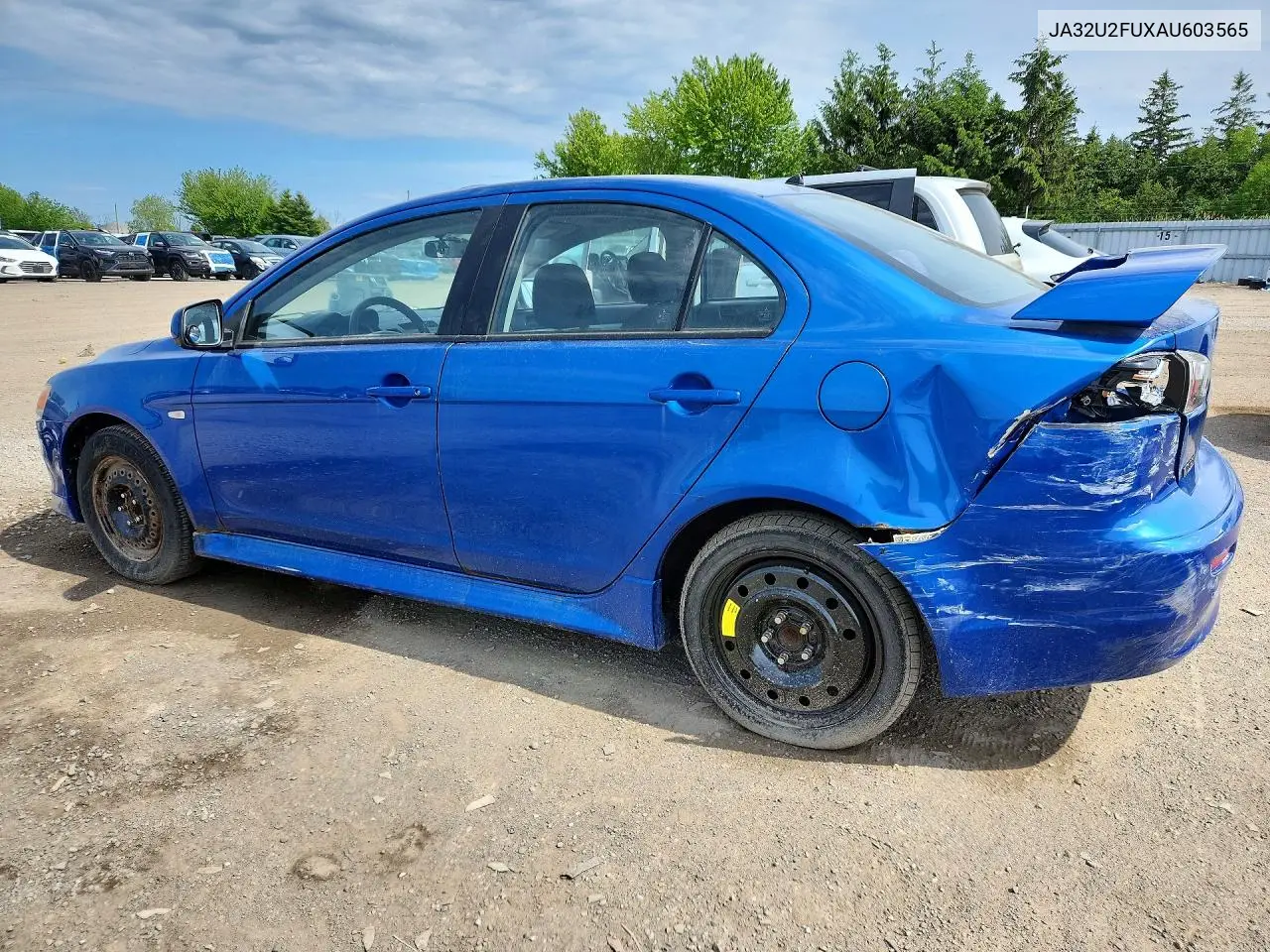 2010 Mitsubishi Lancer Es VIN: JA32U2FUXAU603565 Lot: 57341016