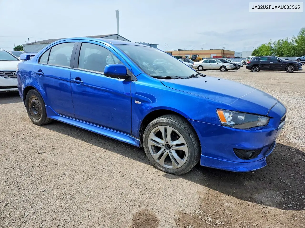 2010 Mitsubishi Lancer Es VIN: JA32U2FUXAU603565 Lot: 57341016