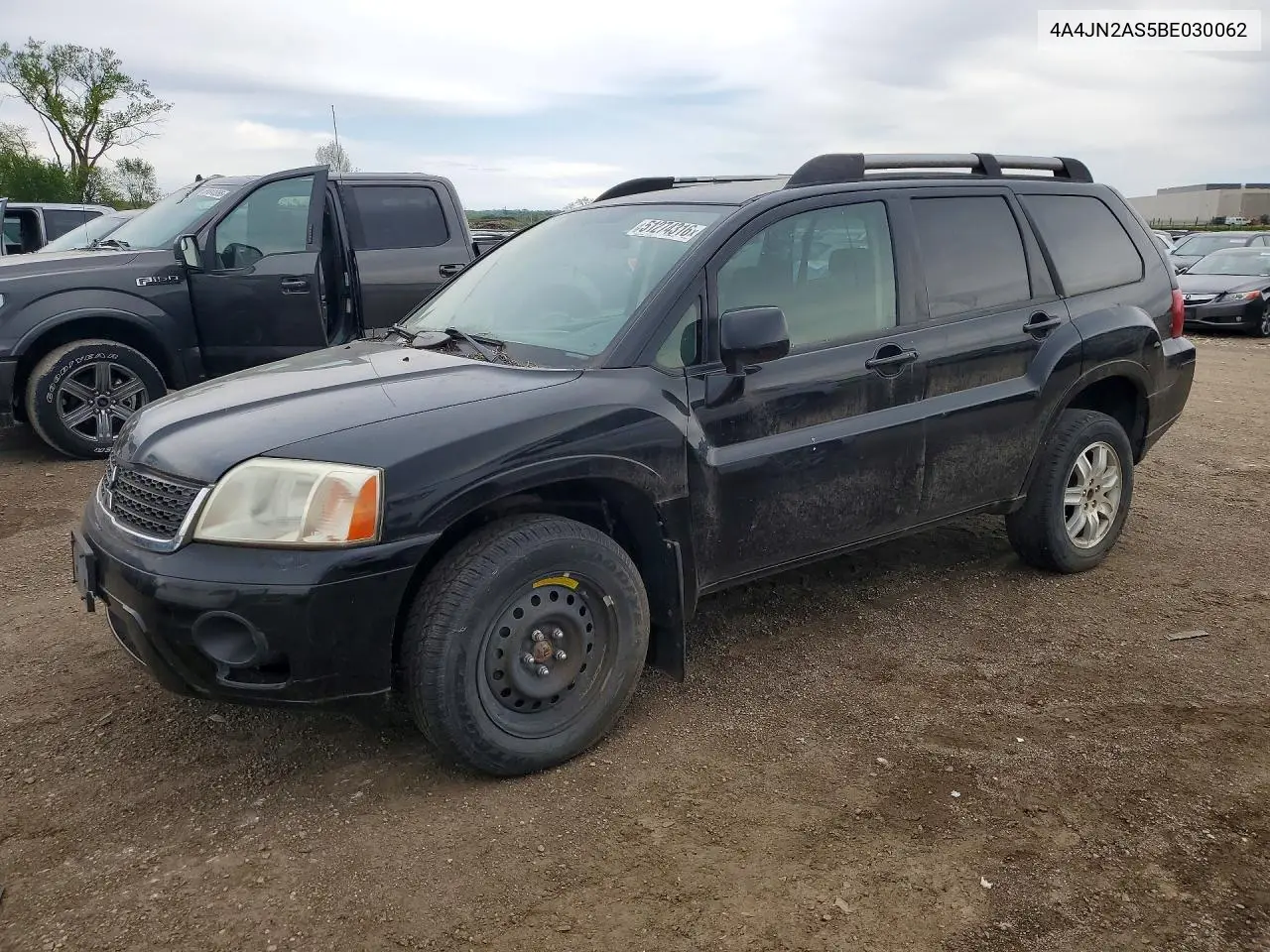 2011 Mitsubishi Endeavor Ls VIN: 4A4JN2AS5BE030062 Lot: 51274316