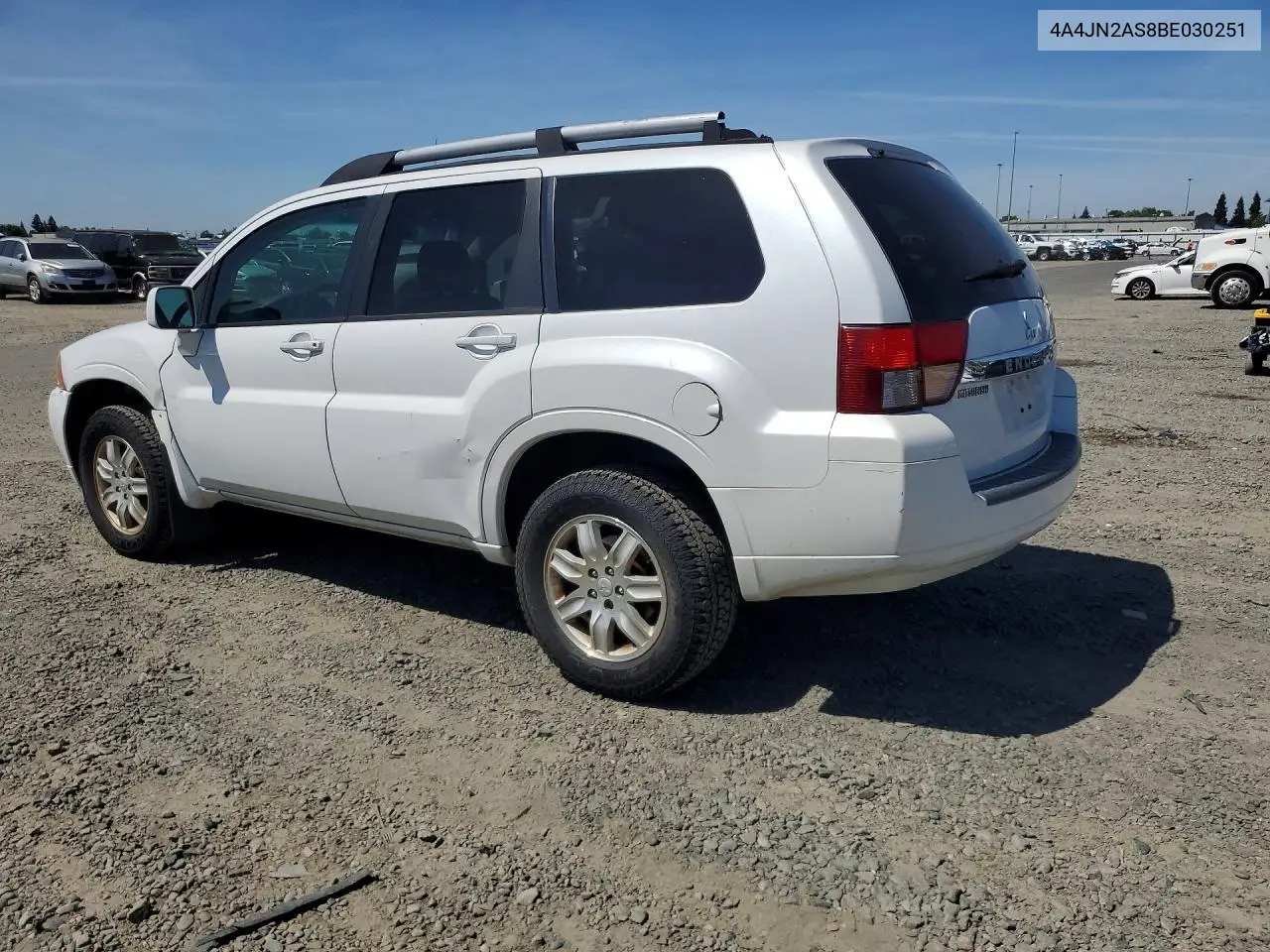 2011 Mitsubishi Endeavor Ls VIN: 4A4JN2AS8BE030251 Lot: 52460996