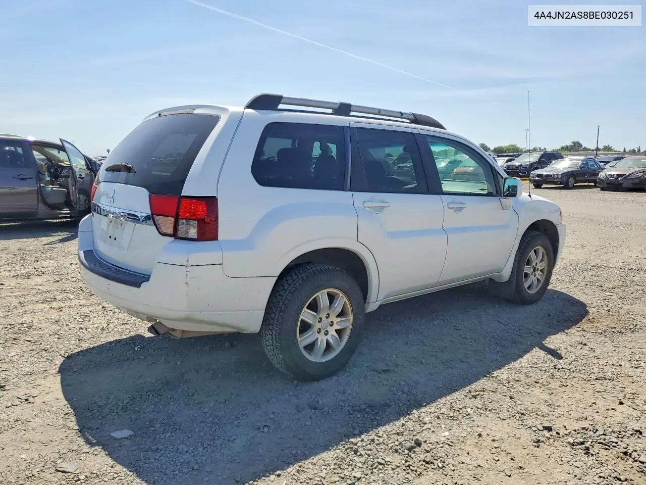 2011 Mitsubishi Endeavor Ls VIN: 4A4JN2AS8BE030251 Lot: 52460996