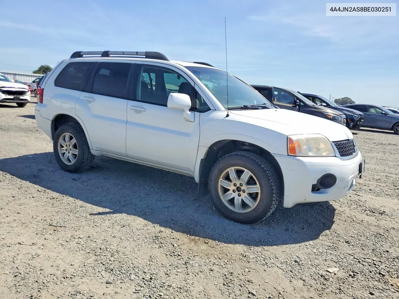 2011 Mitsubishi Endeavor Ls VIN: 4A4JN2AS8BE030251 Lot: 52460996