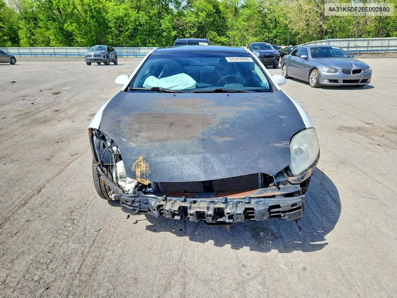 2011 Mitsubishi Eclipse Gs Sport VIN: 4A31K5DF2BE002880 Lot: 53545066