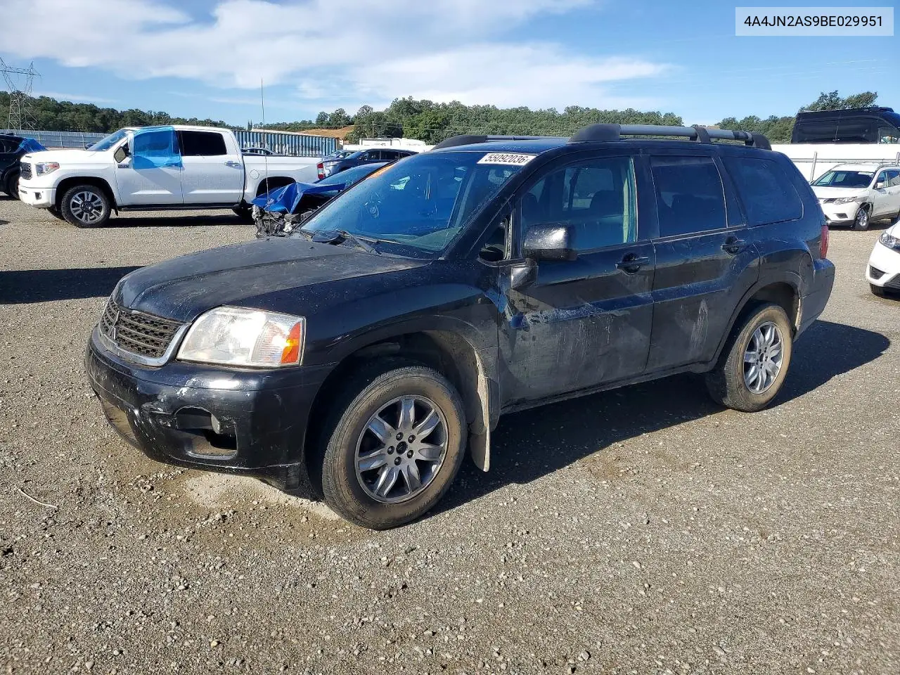 2011 Mitsubishi Endeavor Ls VIN: 4A4JN2AS9BE029951 Lot: 55092036
