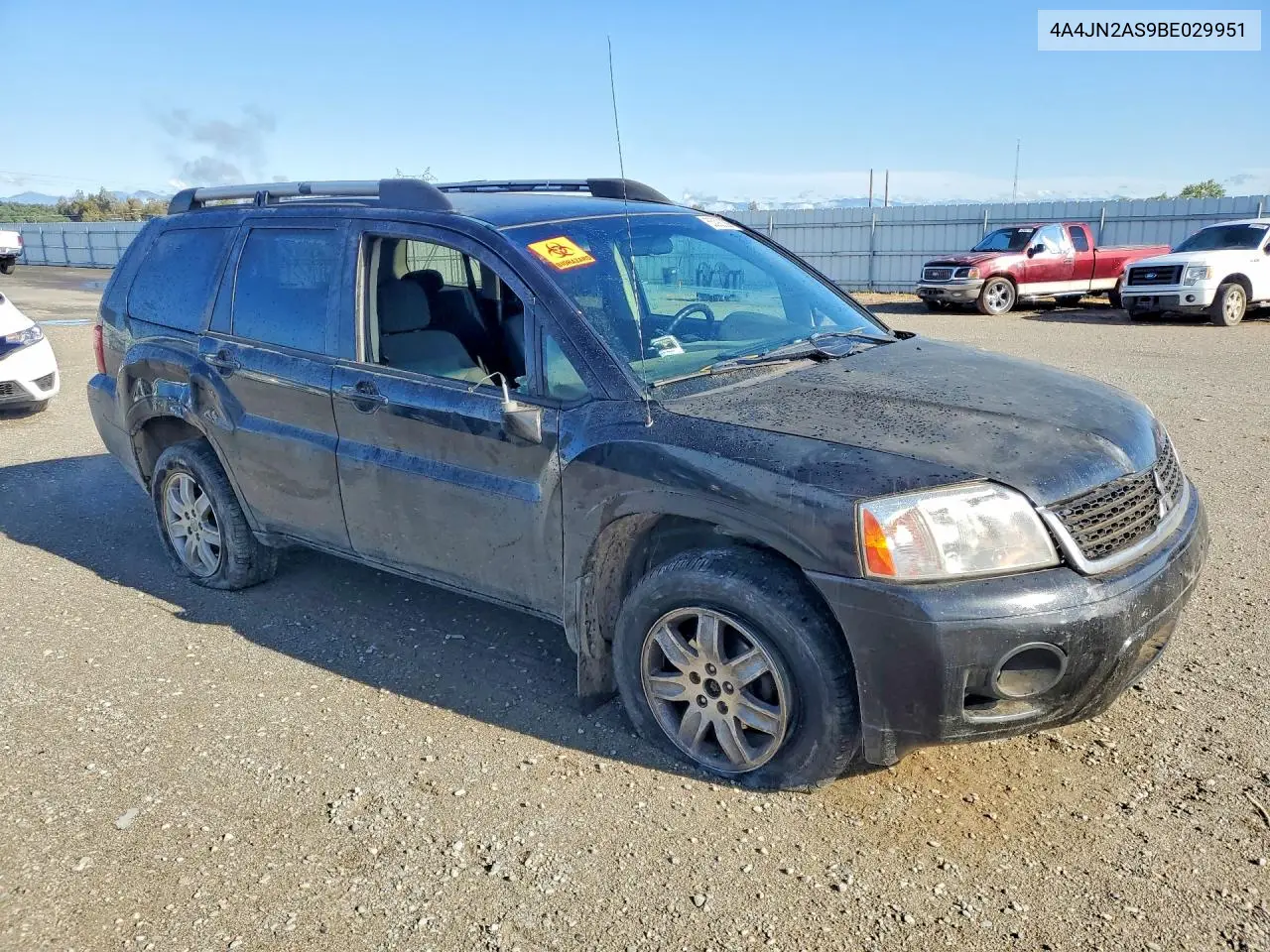 2011 Mitsubishi Endeavor Ls VIN: 4A4JN2AS9BE029951 Lot: 55092036