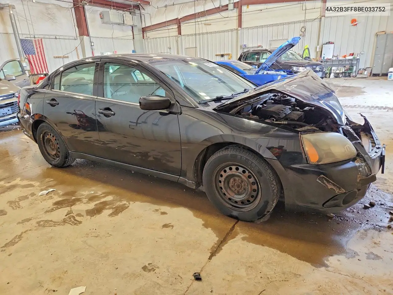 2011 Mitsubishi Galant Es VIN: 4A32B3FF8BE033752 Lot: 55132576