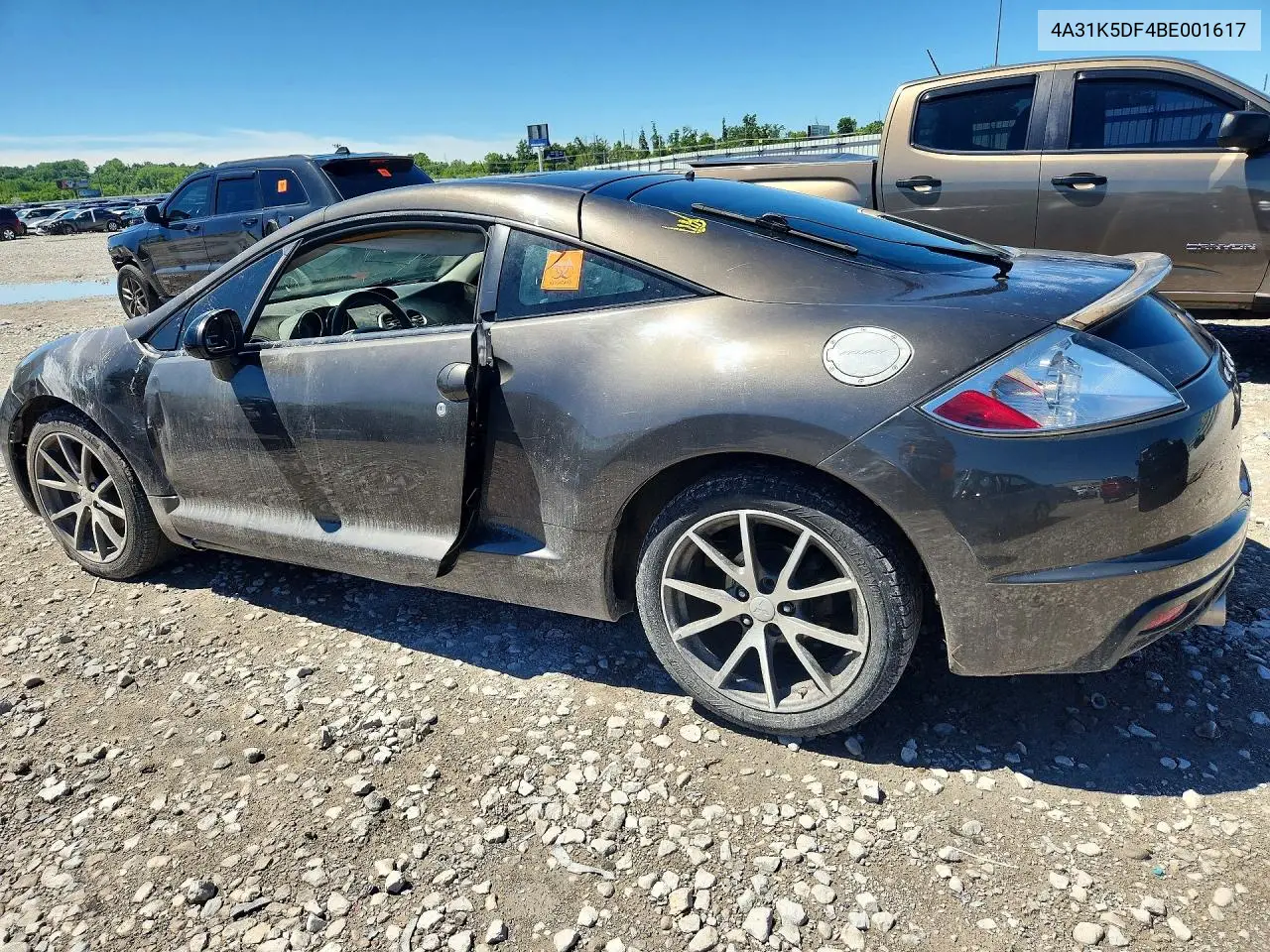 2011 Mitsubishi Eclipse Gs Sport VIN: 4A31K5DF4BE001617 Lot: 57160586