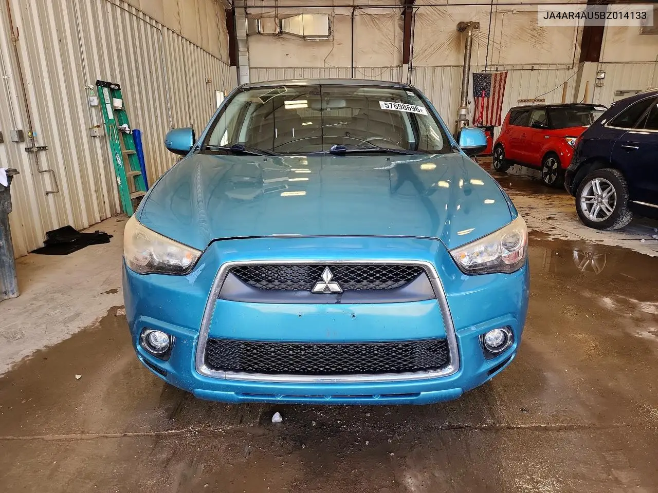 2011 Mitsubishi Outlander Sport Se VIN: JA4AR4AU5BZ014133 Lot: 57698696