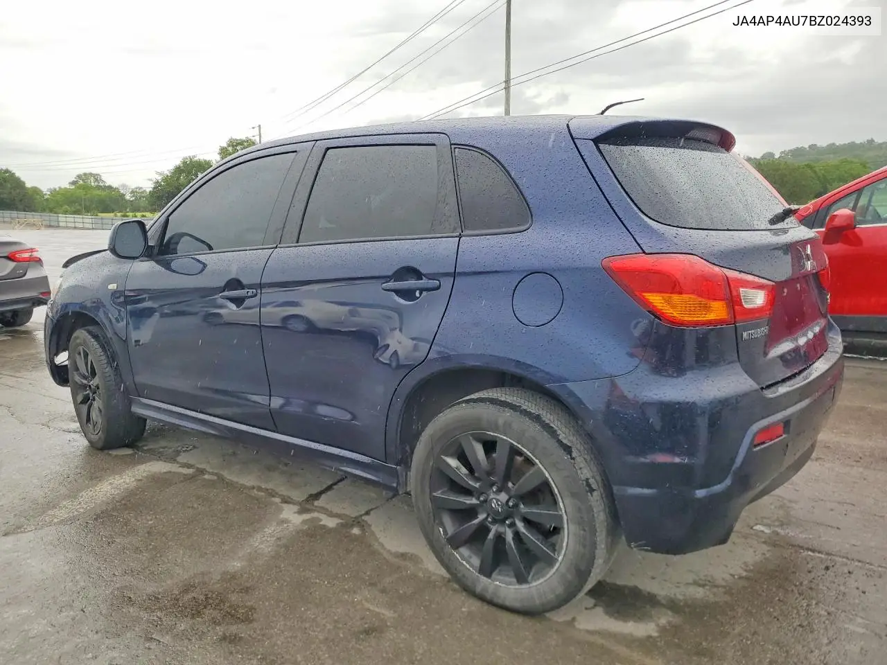2011 Mitsubishi Outlander Sport Se VIN: JA4AP4AU7BZ024393 Lot: 58376496