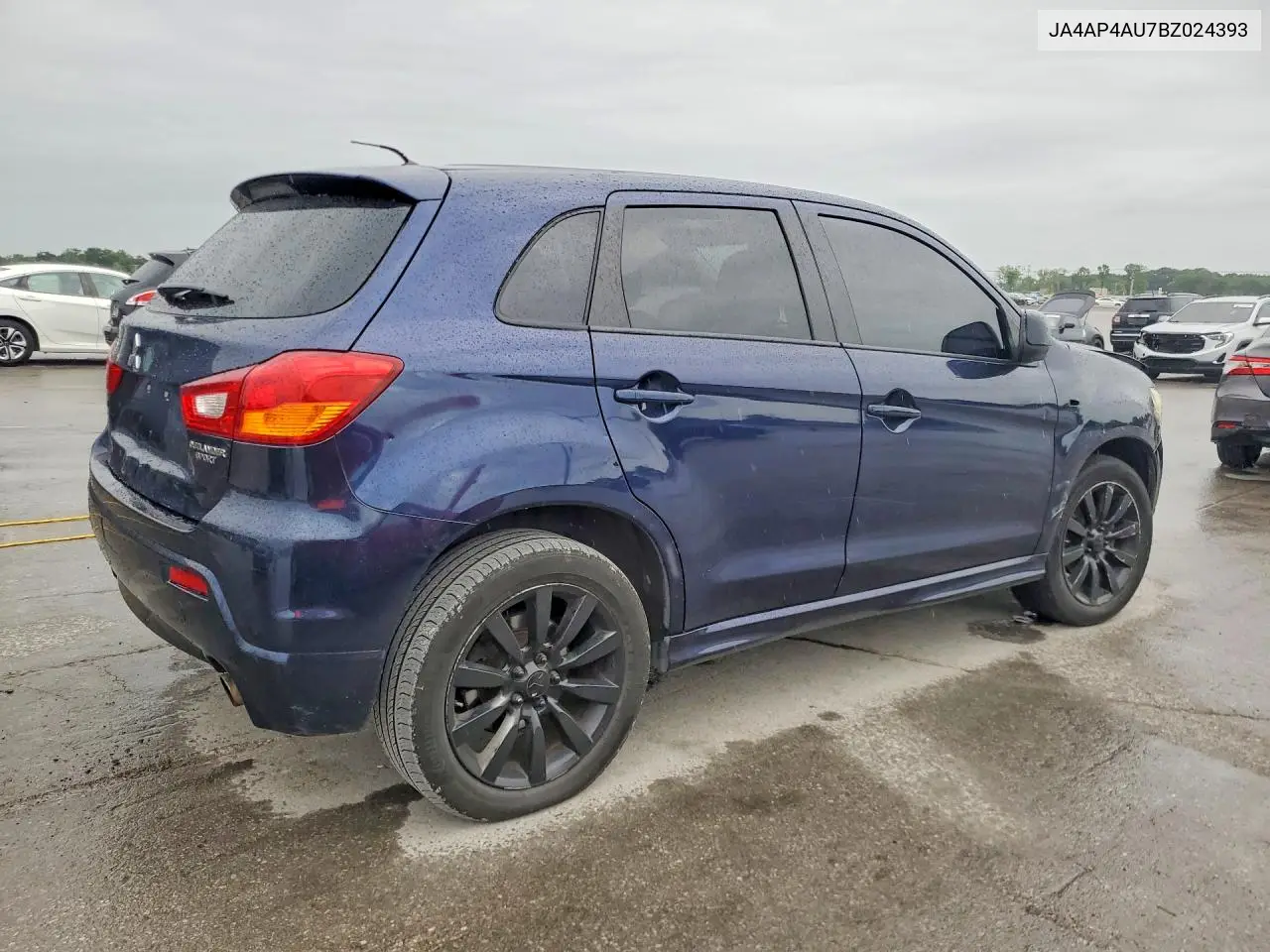 2011 Mitsubishi Outlander Sport Se VIN: JA4AP4AU7BZ024393 Lot: 58376496