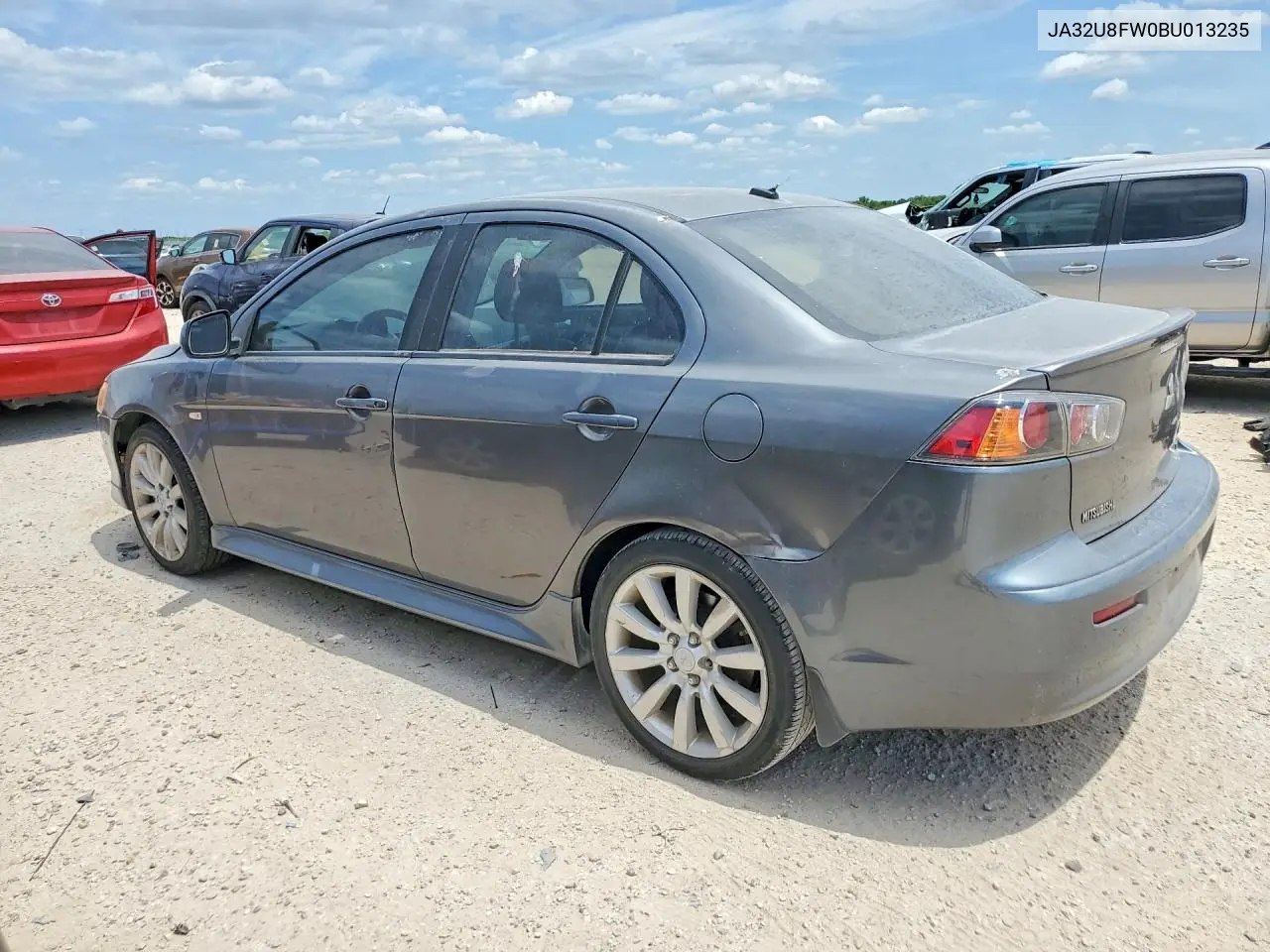 2011 Mitsubishi Lancer Gts VIN: JA32U8FW0BU013235 Lot: 59198886