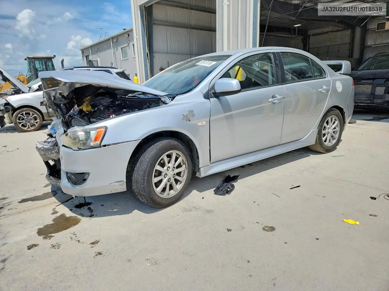 2011 Mitsubishi Lancer VIN: JA32U2FU5BU018538 Lot: 59813136