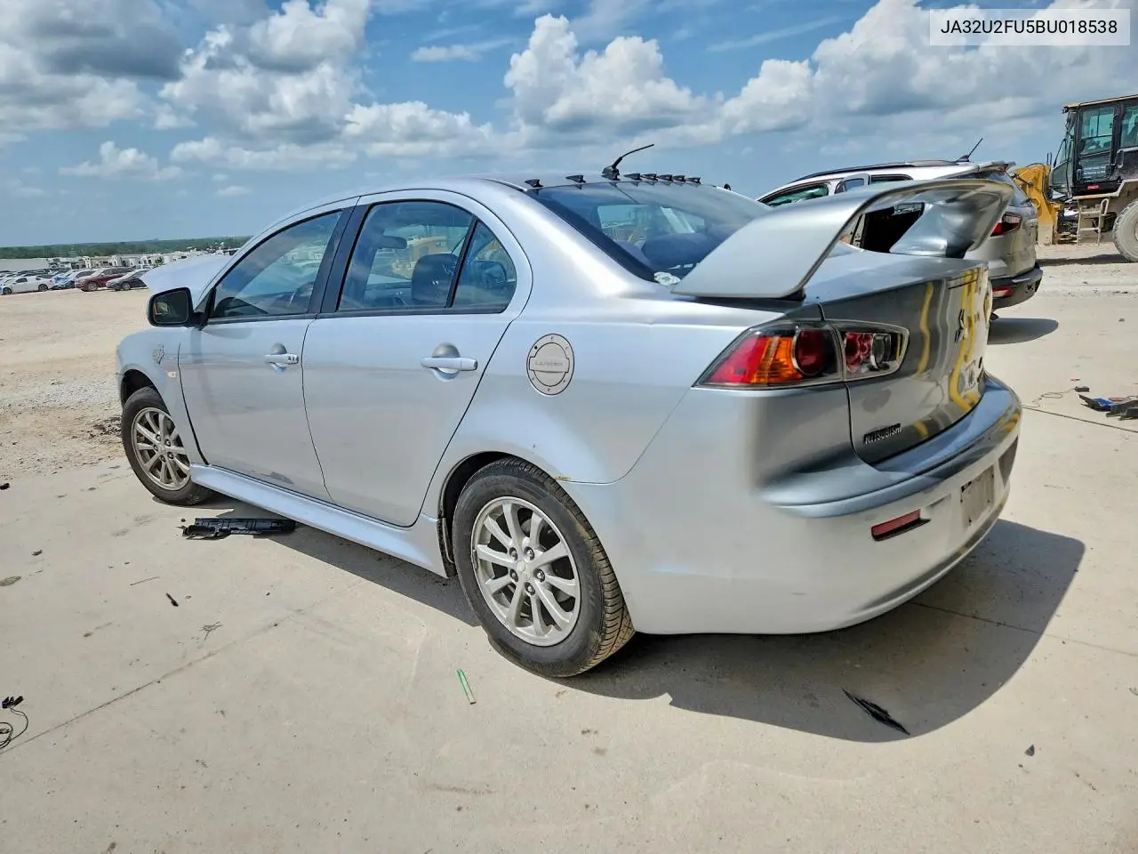 2011 Mitsubishi Lancer VIN: JA32U2FU5BU018538 Lot: 59813136