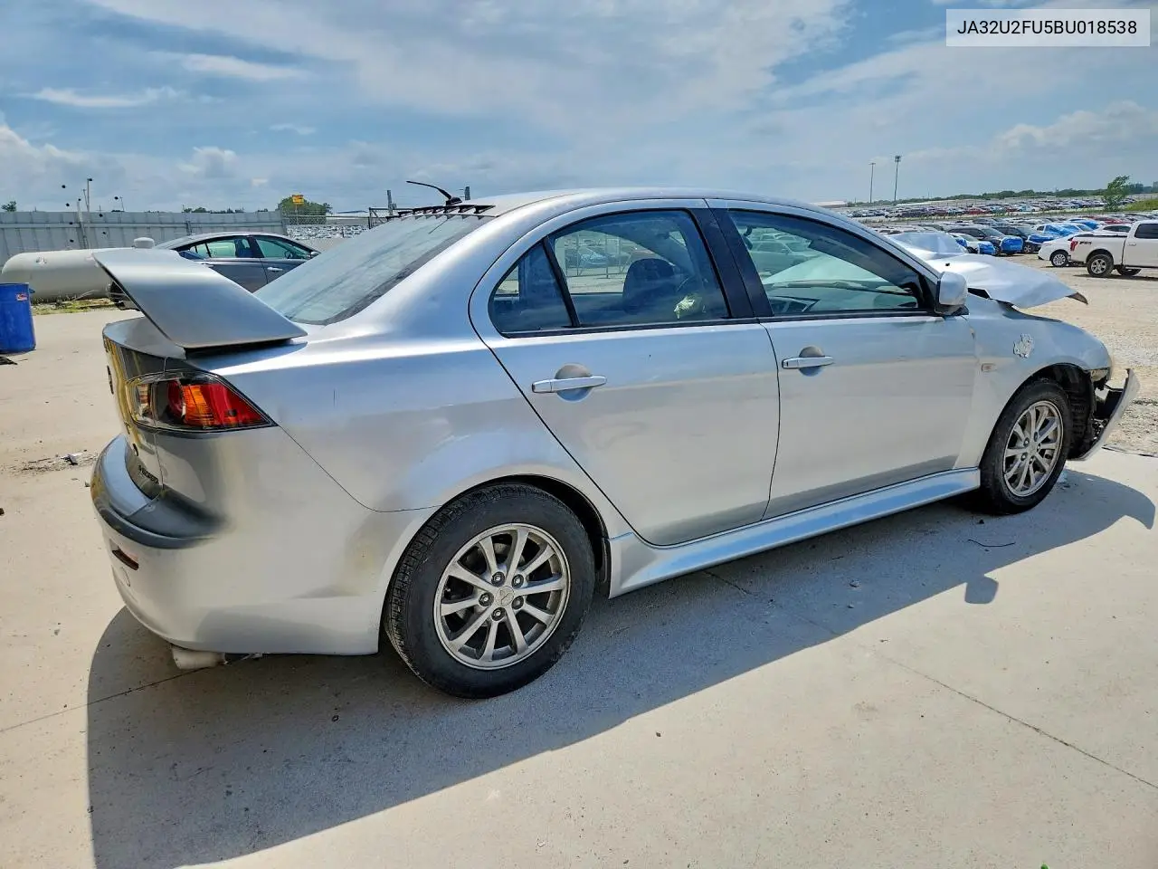 2011 Mitsubishi Lancer VIN: JA32U2FU5BU018538 Lot: 59813136