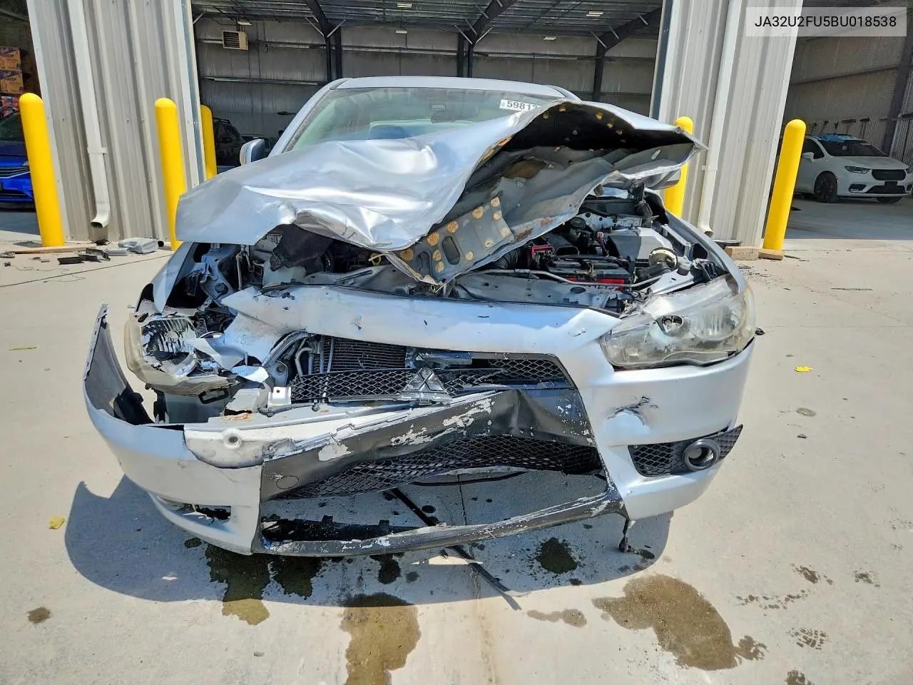 2011 Mitsubishi Lancer VIN: JA32U2FU5BU018538 Lot: 59813136