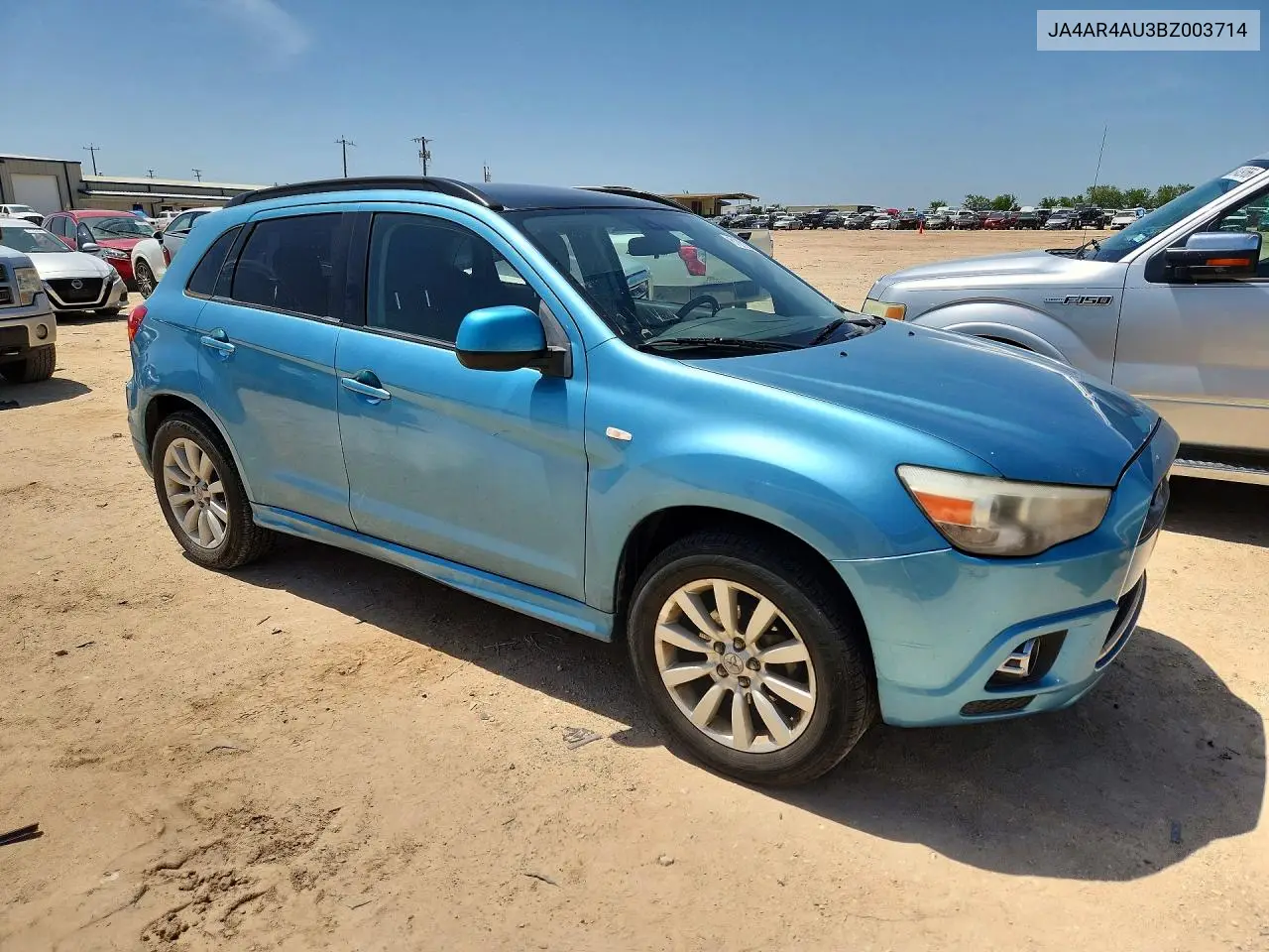 2011 Mitsubishi Outlander Sport Se VIN: JA4AR4AU3BZ003714 Lot: 61872676