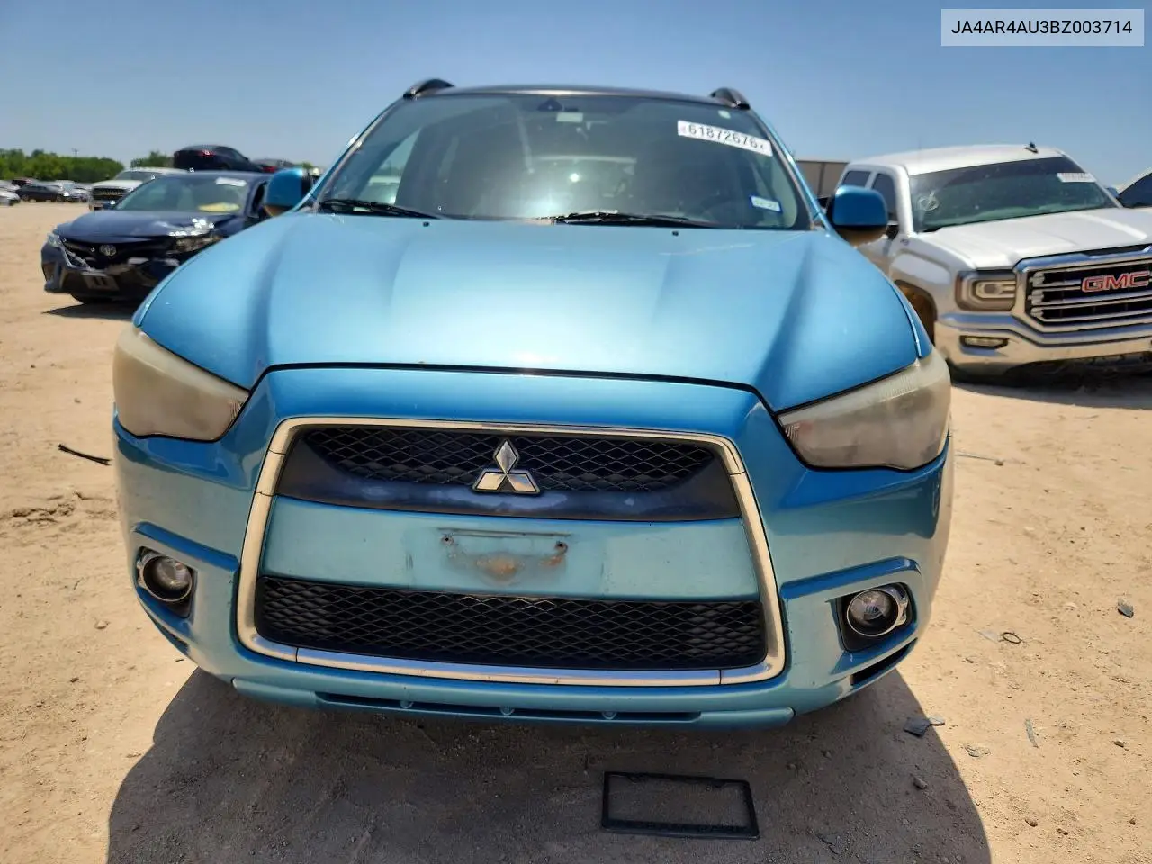 2011 Mitsubishi Outlander Sport Se VIN: JA4AR4AU3BZ003714 Lot: 61872676