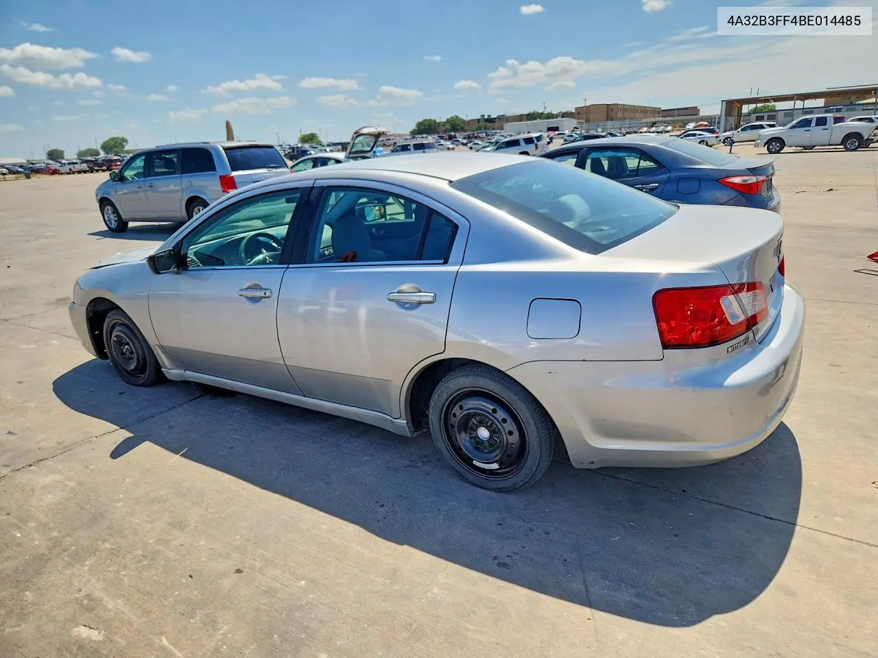 2011 Mitsubishi Galant Es VIN: 4A32B3FF4BE014485 Lot: 85962705