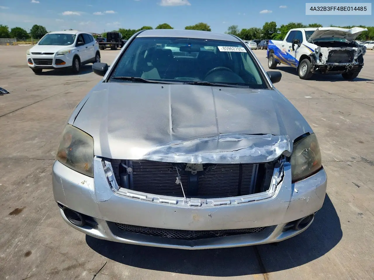 2011 Mitsubishi Galant Es VIN: 4A32B3FF4BE014485 Lot: 85962705