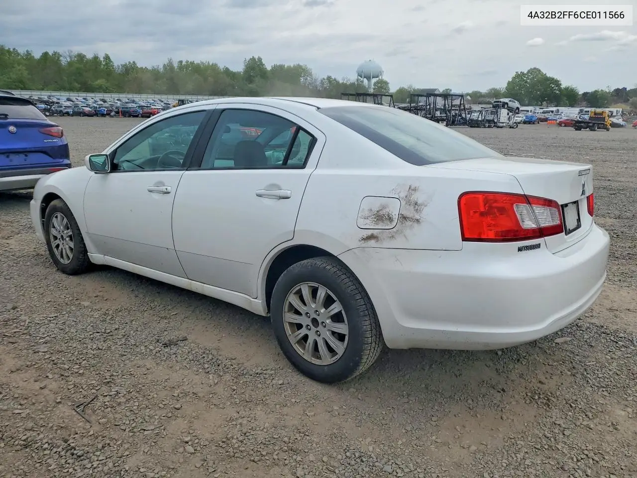 2012 Mitsubishi Galant Fe VIN: 4A32B2FF6CE011566 Lot: 52647356