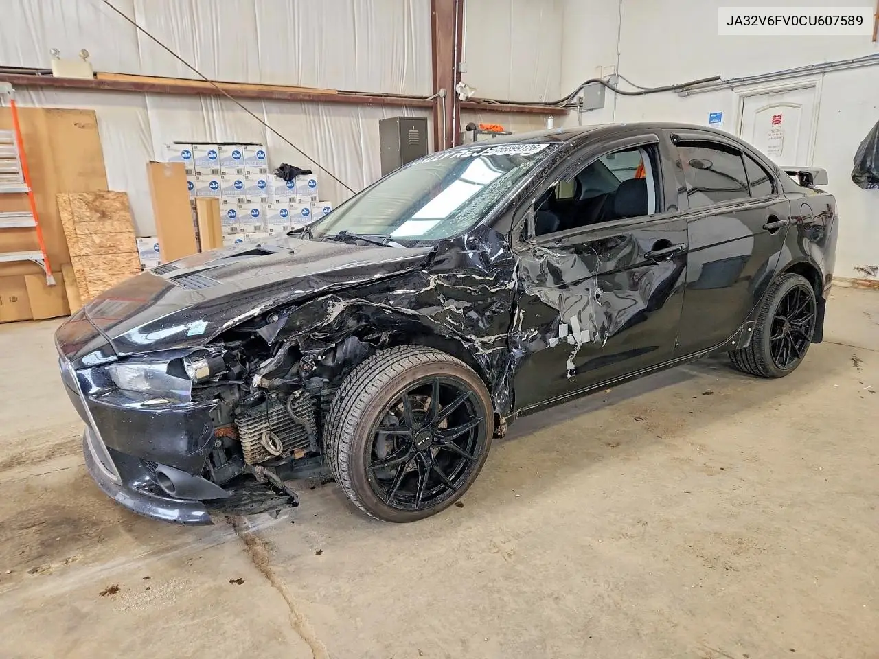 2012 Mitsubishi Lancer Ralliart VIN: JA32V6FV0CU607589 Lot: 56899126