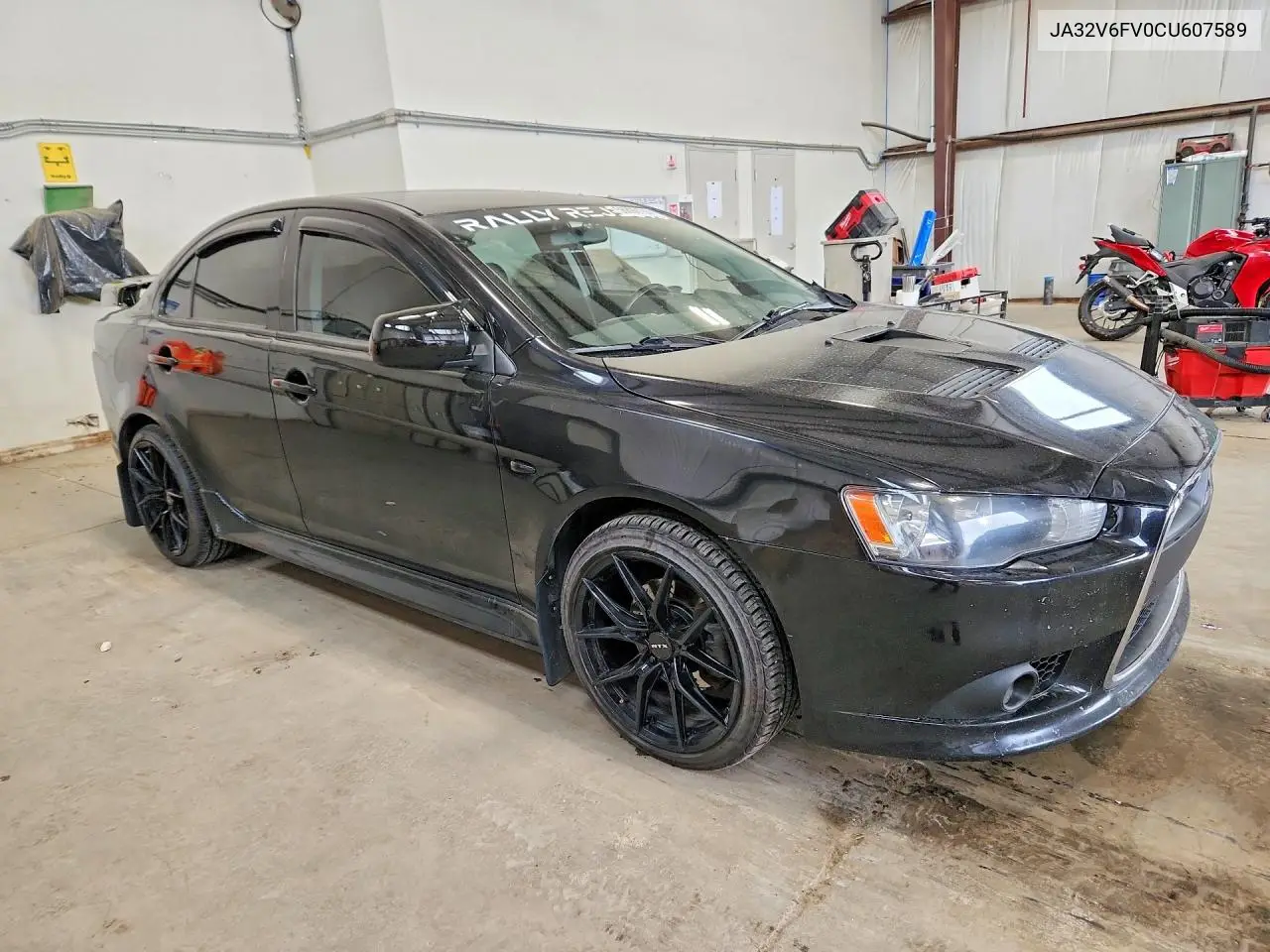 2012 Mitsubishi Lancer Ralliart VIN: JA32V6FV0CU607589 Lot: 56899126