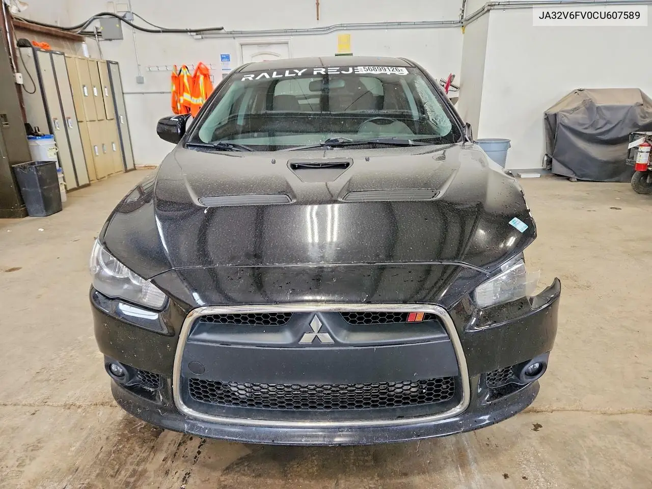 2012 Mitsubishi Lancer Ralliart VIN: JA32V6FV0CU607589 Lot: 56899126