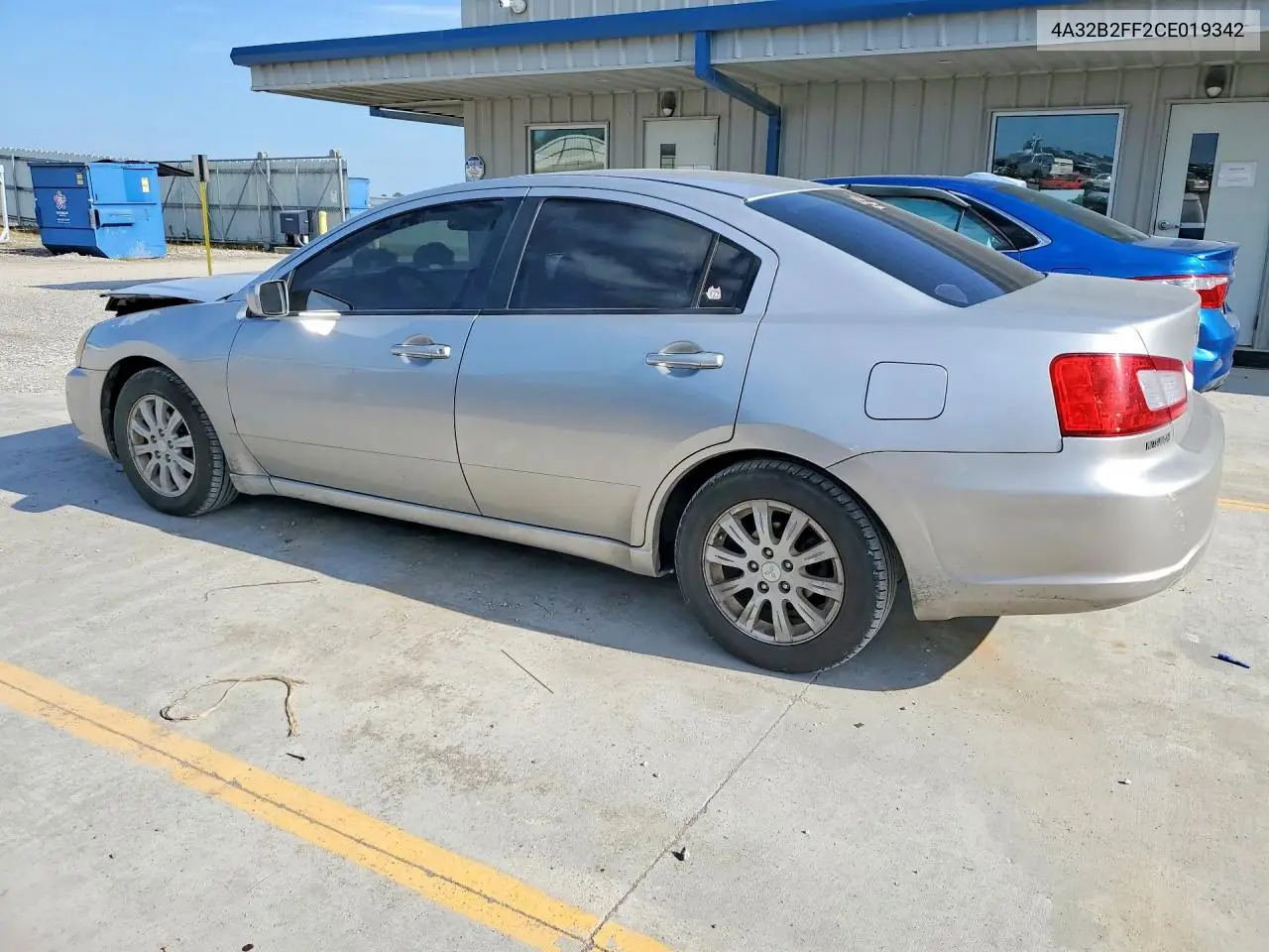 2012 Mitsubishi Galant Fe VIN: 4A32B2FF2CE019342 Lot: 56947486