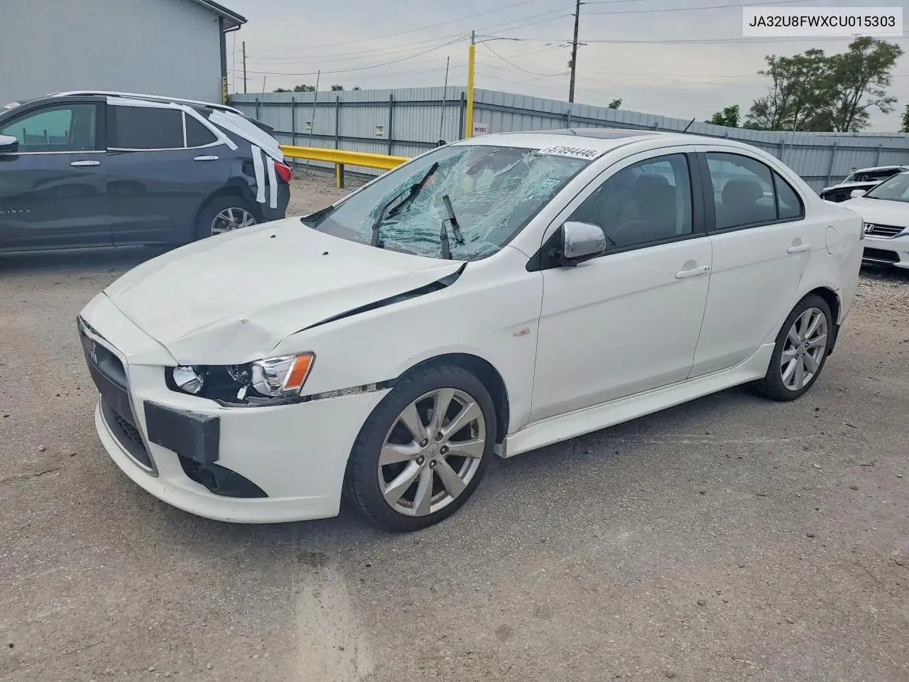 2012 Mitsubishi Lancer Gt VIN: JA32U8FWXCU015303 Lot: 57894446