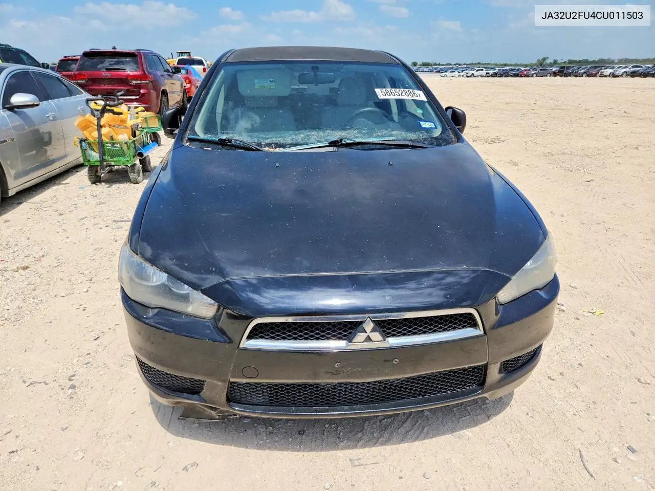 2012 Mitsubishi Lancer Es/Es Sport VIN: JA32U2FU4CU011503 Lot: 58652886