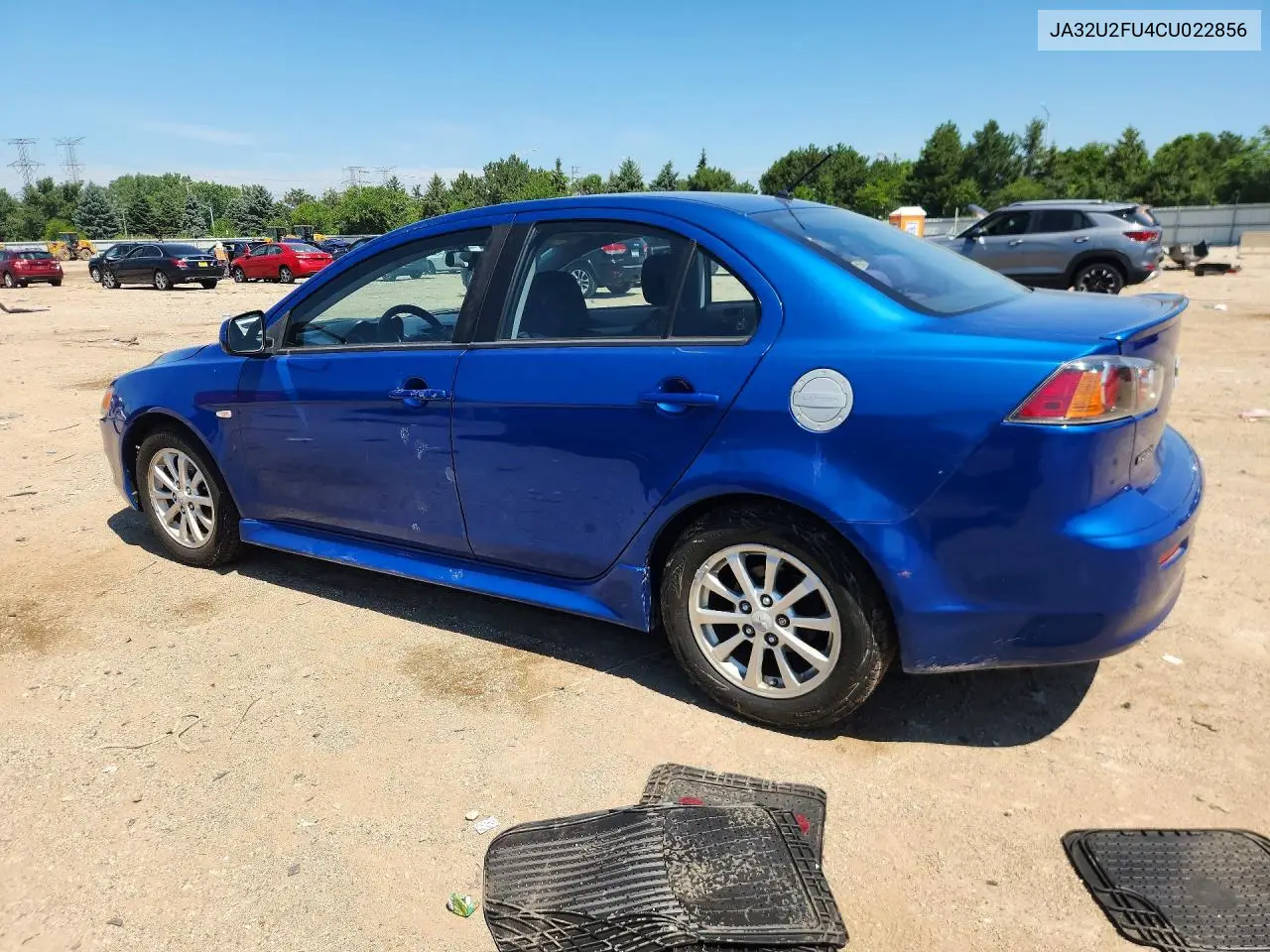 2012 Mitsubishi Lancer Es/Es Sport VIN: JA32U2FU4CU022856 Lot: 59805536