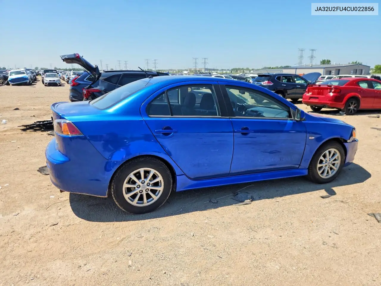 2012 Mitsubishi Lancer Es/Es Sport VIN: JA32U2FU4CU022856 Lot: 59805536