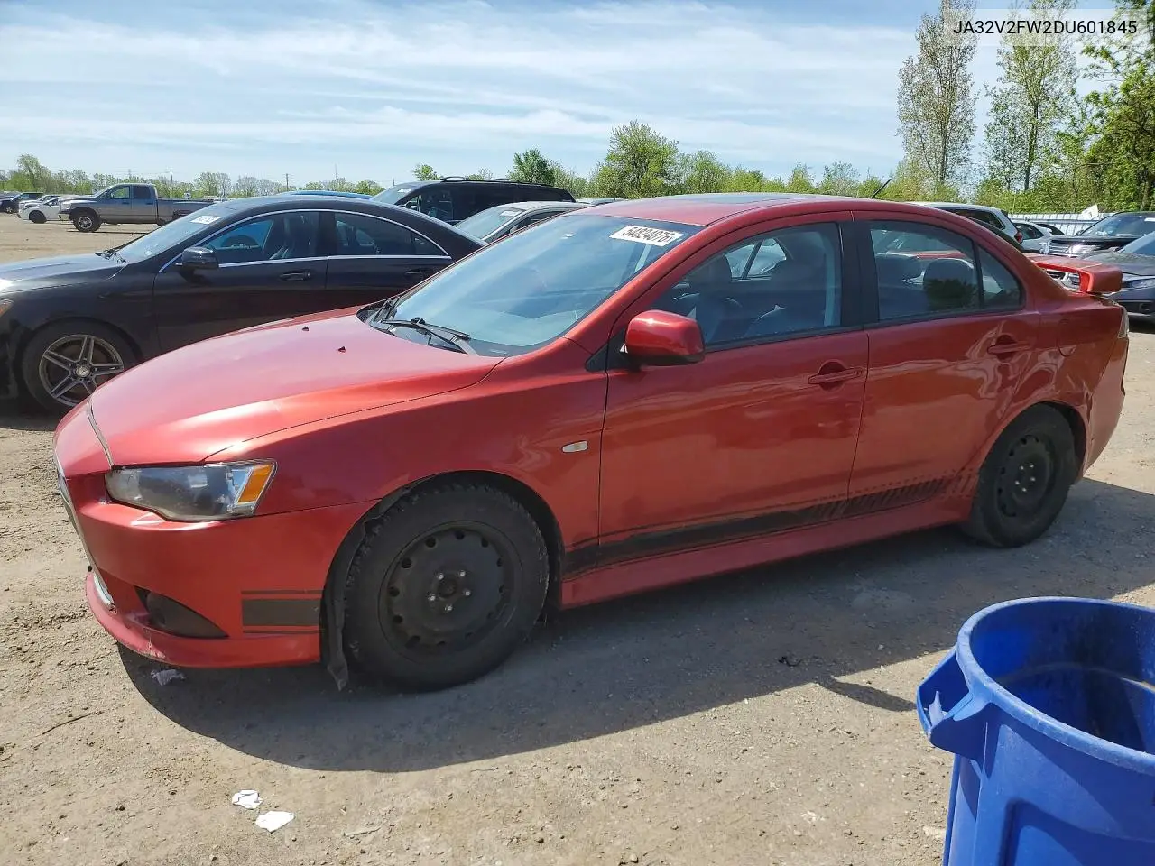 2013 Mitsubishi Lancer Se VIN: JA32V2FW2DU601845 Lot: 54824076