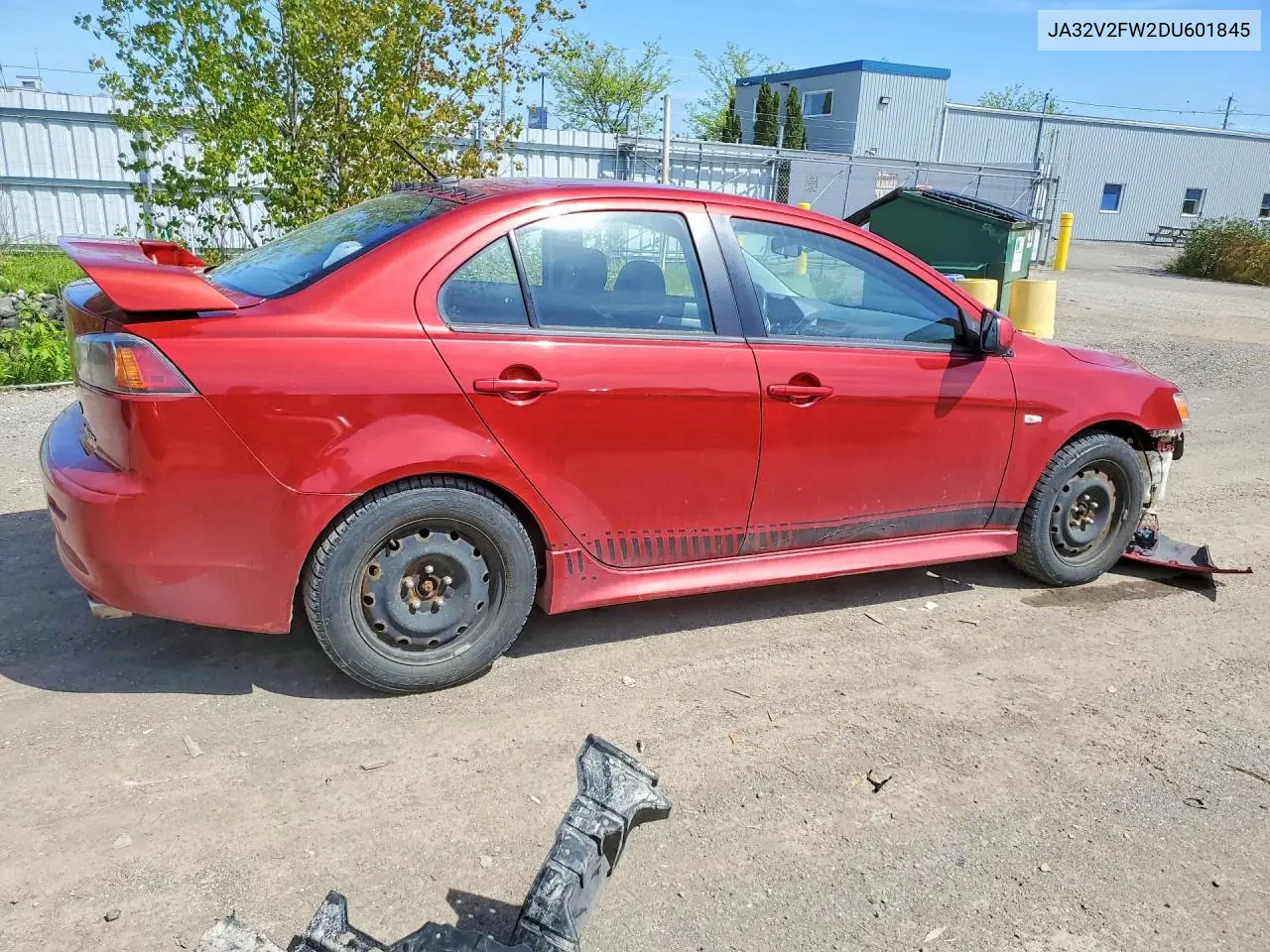 2013 Mitsubishi Lancer Se VIN: JA32V2FW2DU601845 Lot: 54824076