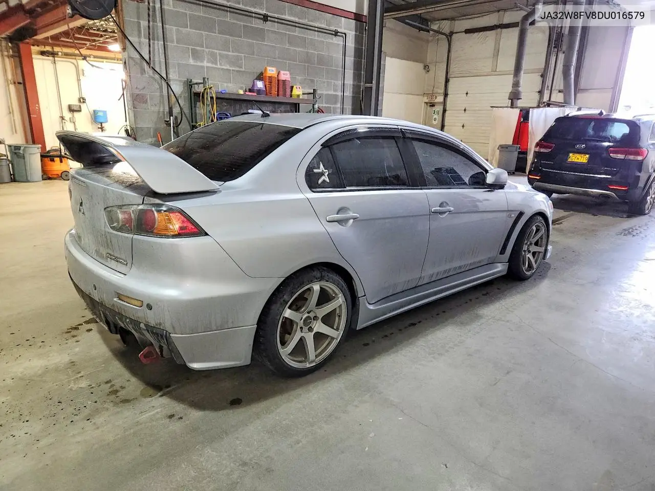 2013 Mitsubishi Lancer Evolution Gsr VIN: JA32W8FV8DU016579 Lot: 56748296