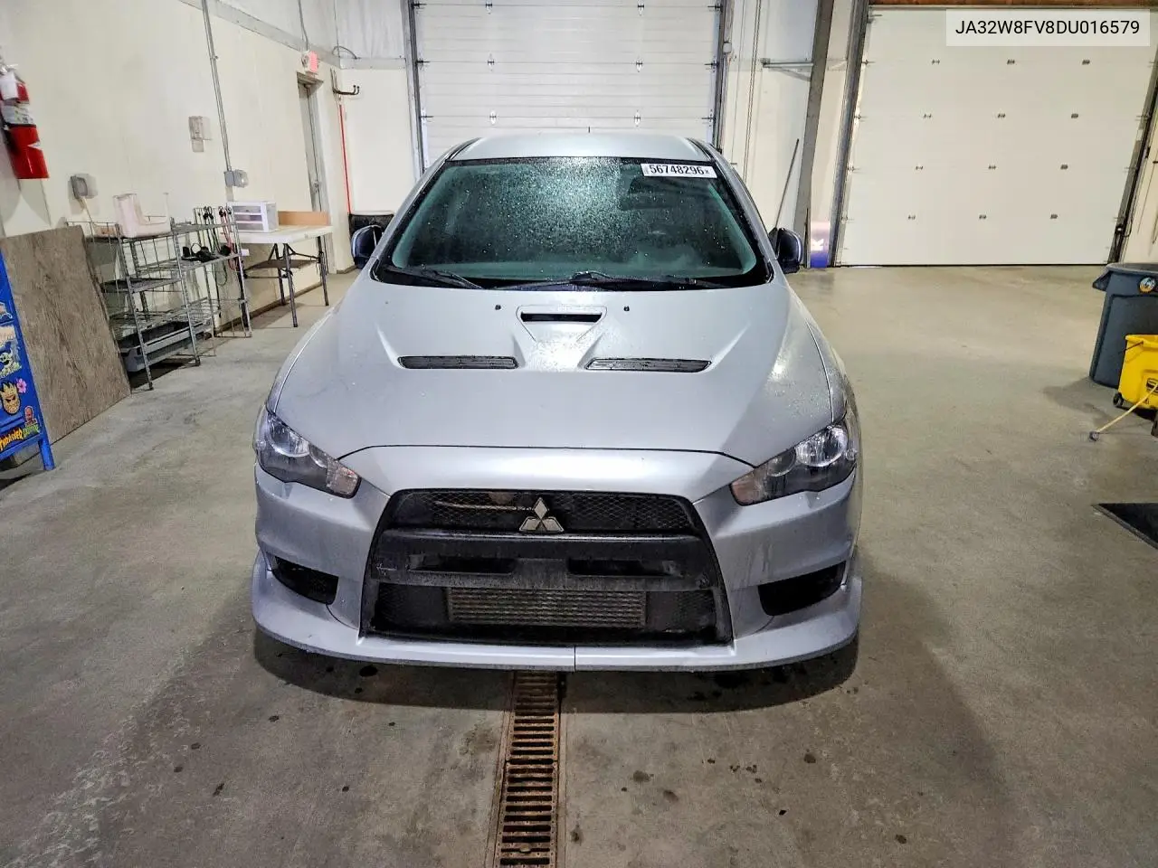 2013 Mitsubishi Lancer Evolution Gsr VIN: JA32W8FV8DU016579 Lot: 56748296