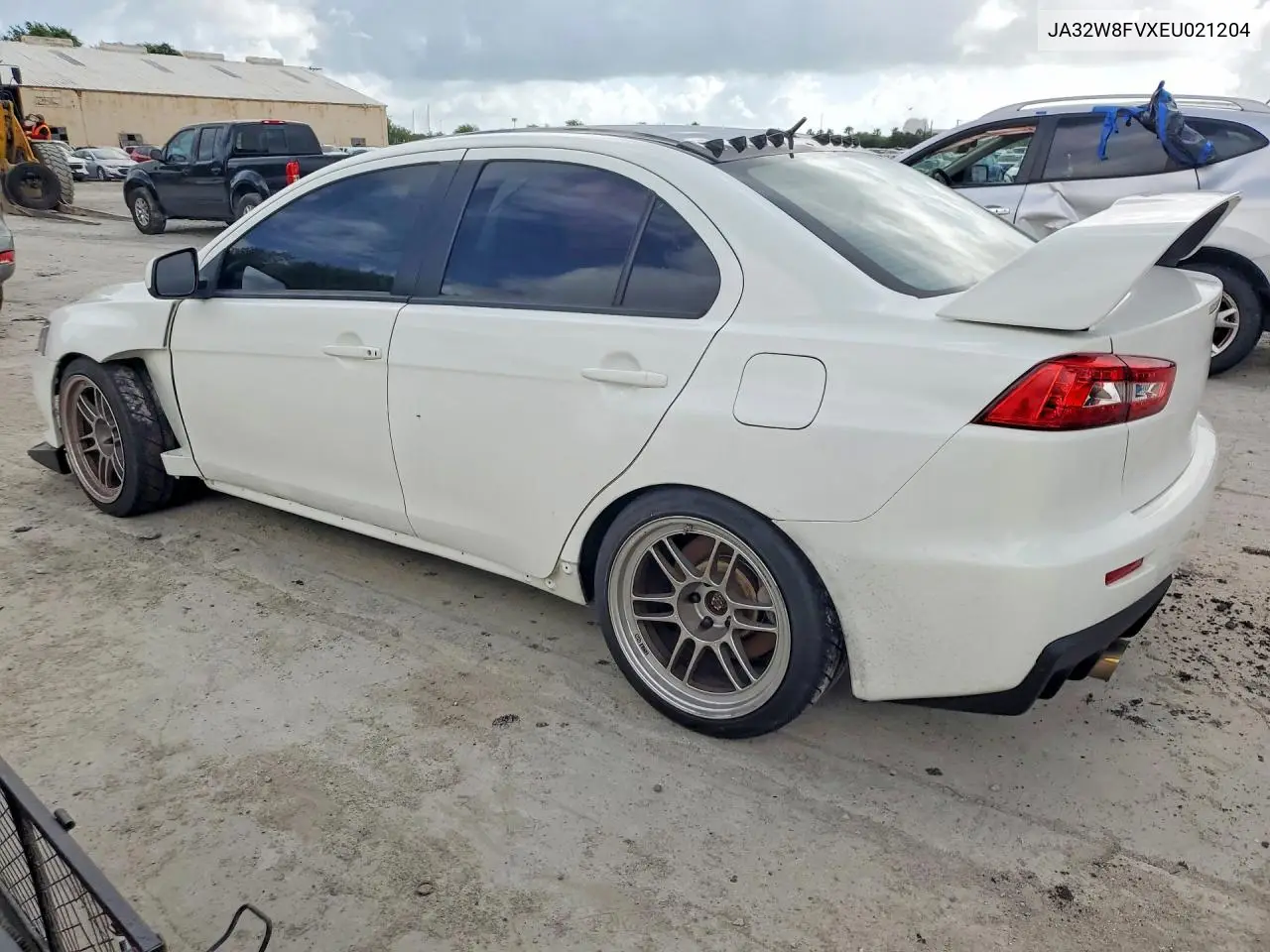 2014 Mitsubishi Lancer Evolution Gsr VIN: JA32W8FVXEU021204 Lot: 56447146