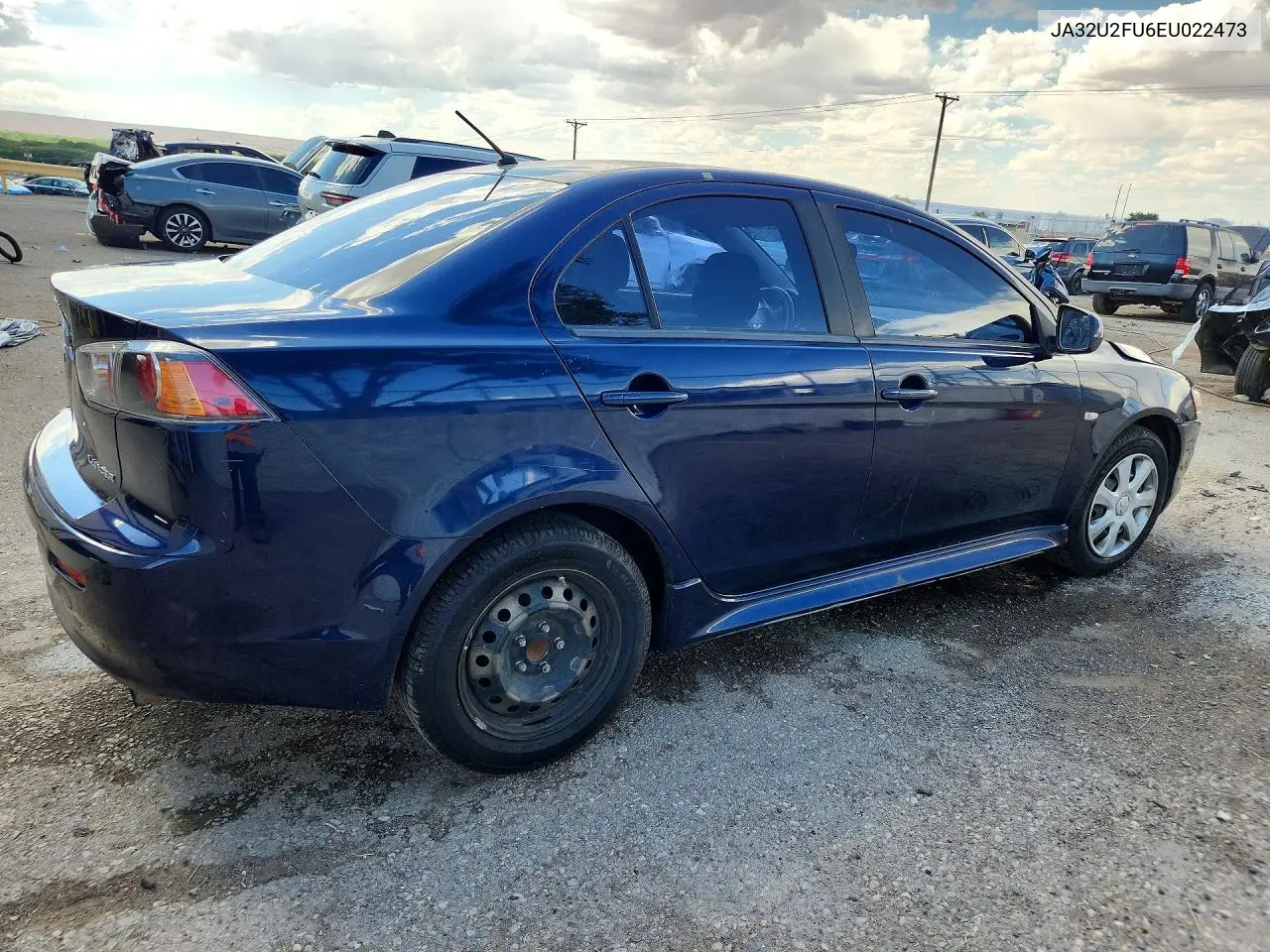 2014 Mitsubishi Lancer Es VIN: JA32U2FU6EU022473 Lot: 57253276
