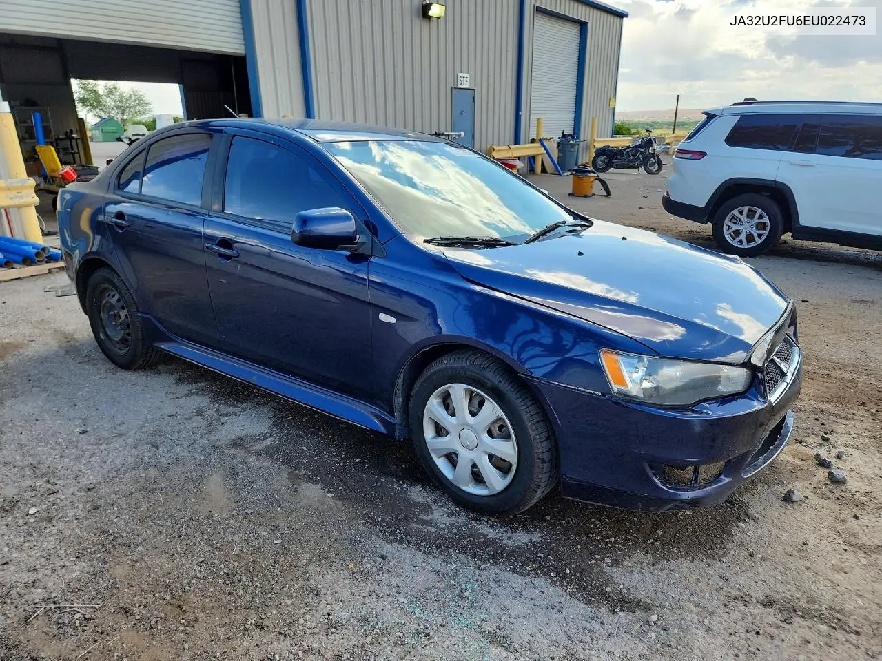 2014 Mitsubishi Lancer Es VIN: JA32U2FU6EU022473 Lot: 57253276