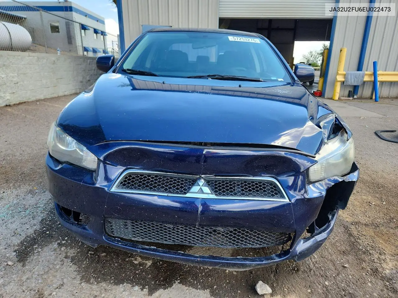 2014 Mitsubishi Lancer Es VIN: JA32U2FU6EU022473 Lot: 57253276