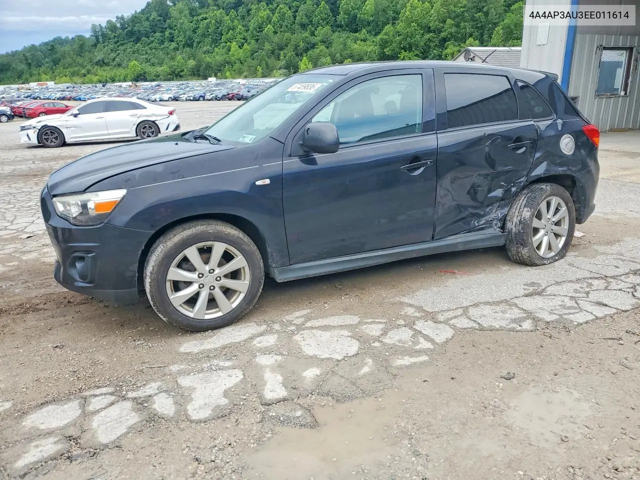 2014 Mitsubishi Outlander Sport Es VIN: 4A4AP3AU3EE011614 Lot: 57489836