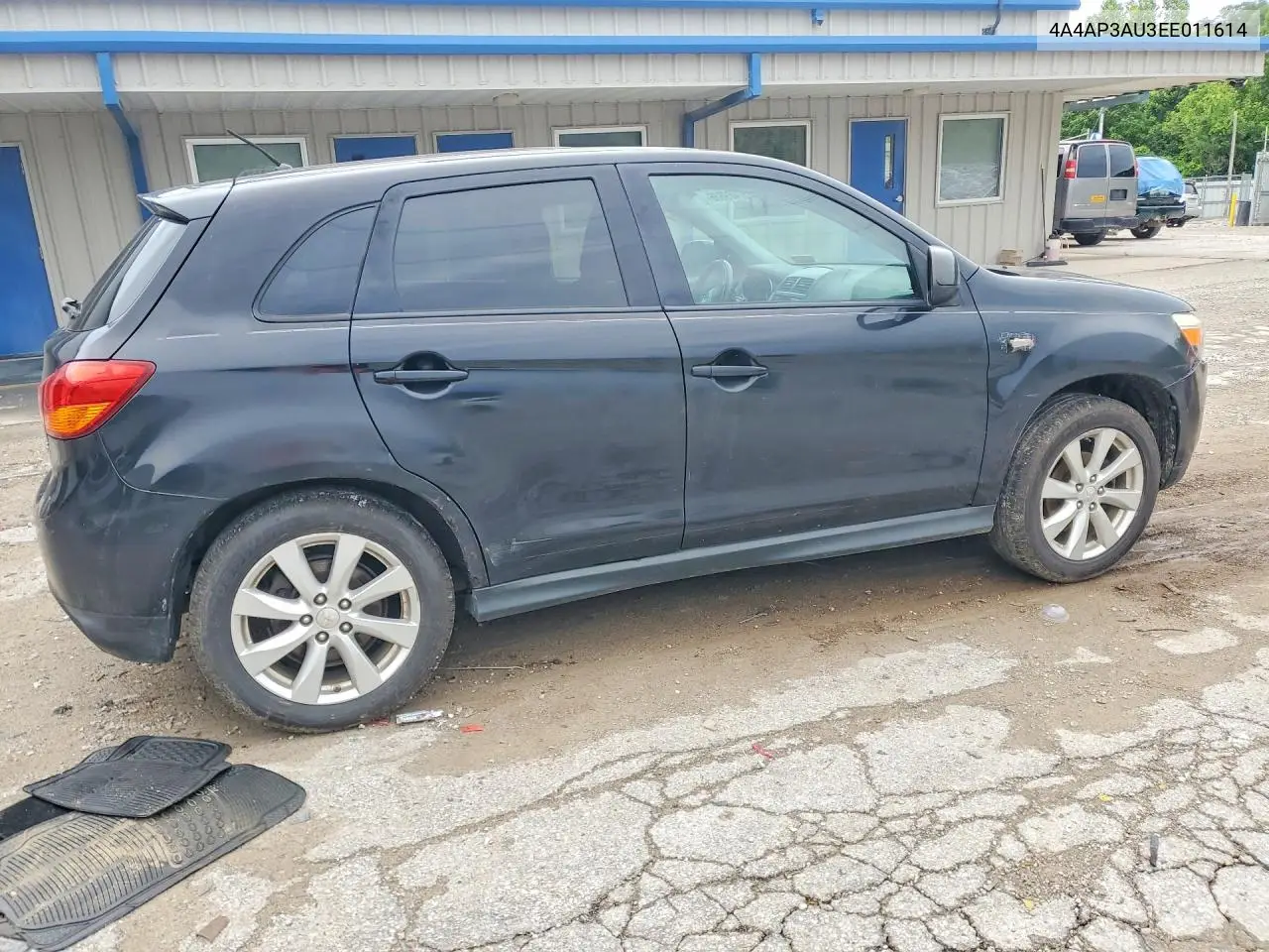 2014 Mitsubishi Outlander Sport Es VIN: 4A4AP3AU3EE011614 Lot: 57489836