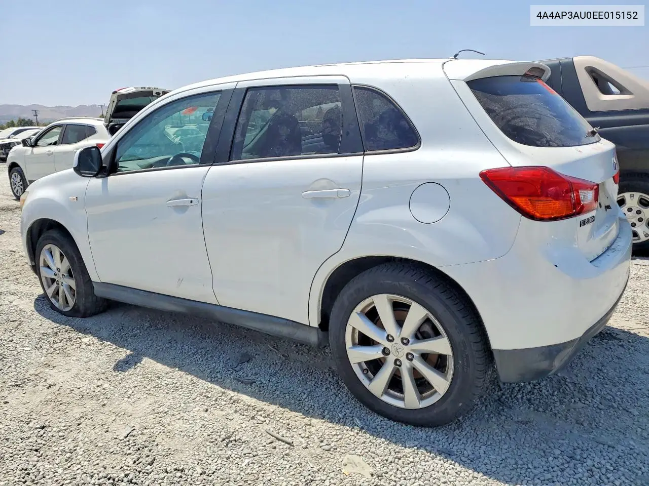 2014 Mitsubishi Outlander Sport Es VIN: 4A4AP3AU0EE015152 Lot: 57833896