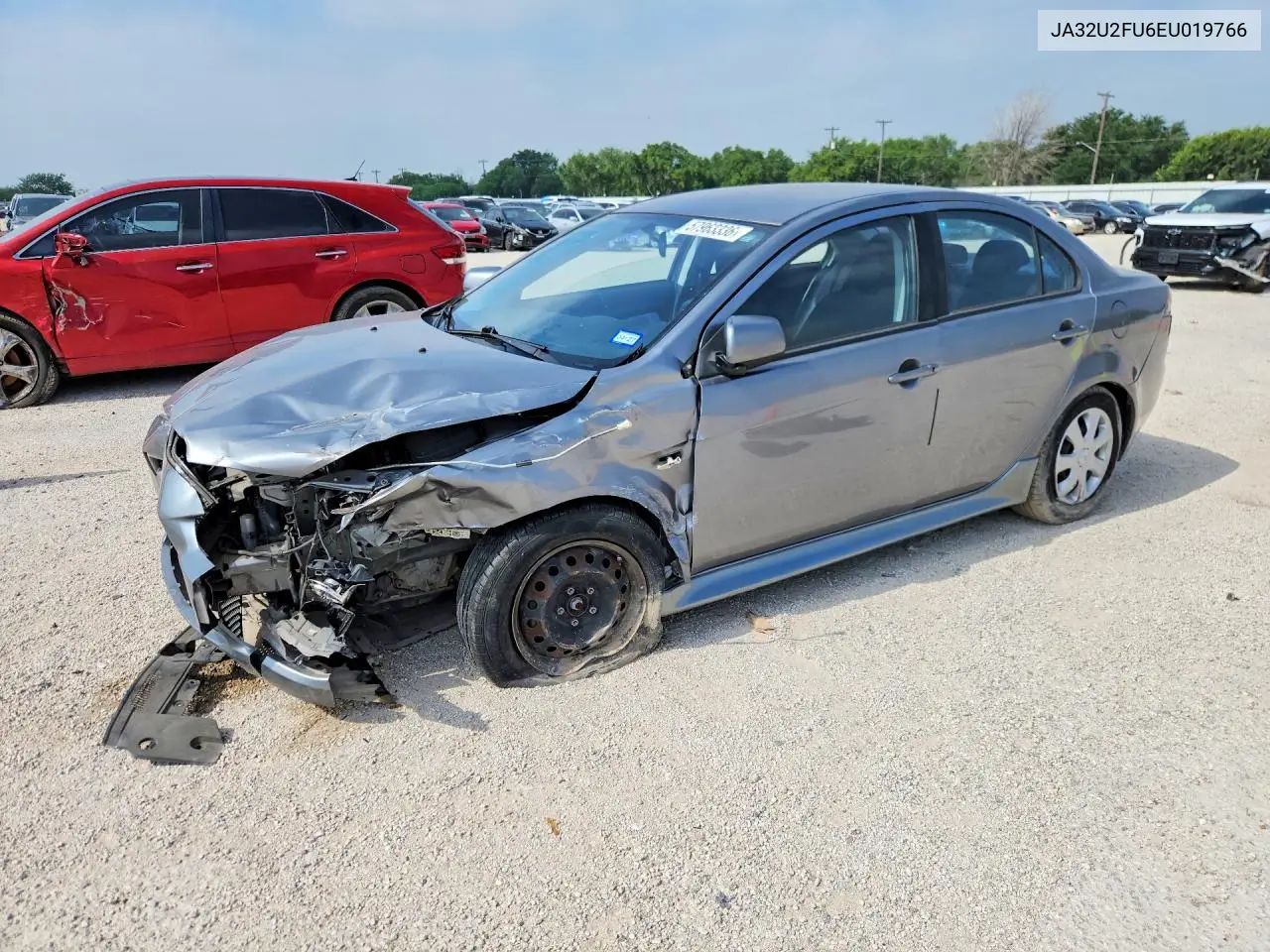 2014 Mitsubishi Lancer Es/Es Sport VIN: JA32U2FU6EU019766 Lot: 57963336