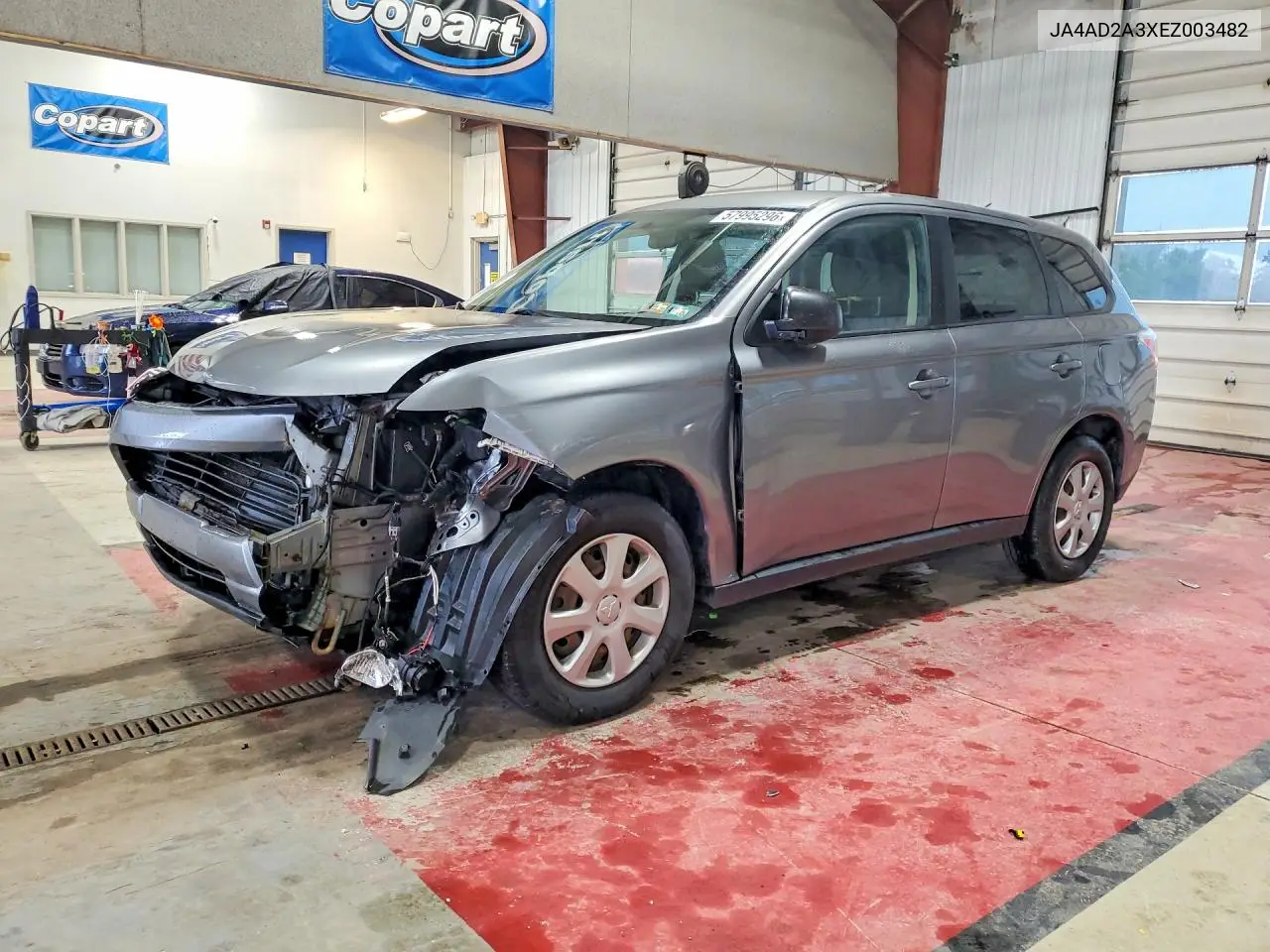 2014 Mitsubishi Outlander Es VIN: JA4AD2A3XEZ003482 Lot: 57995296
