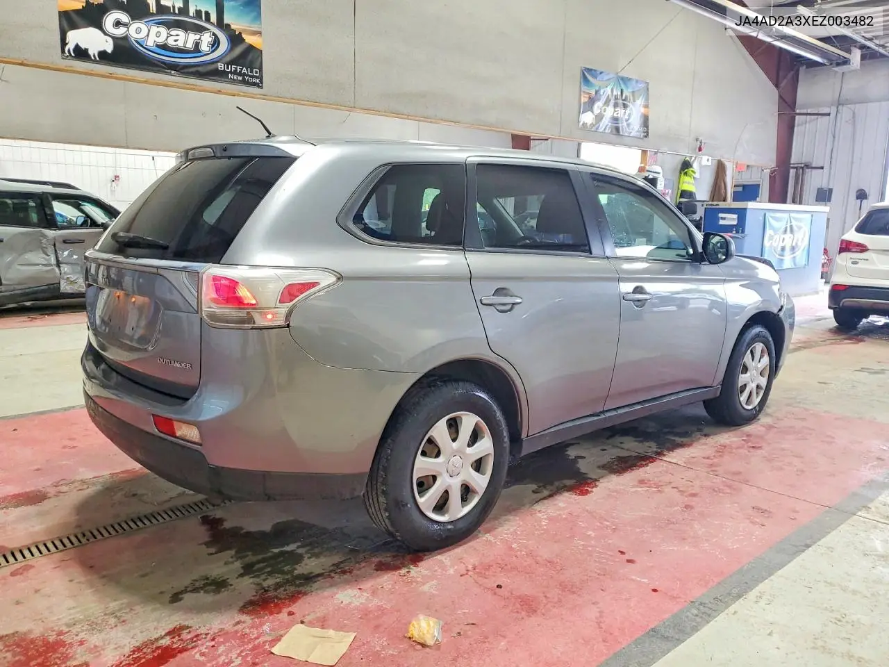 2014 Mitsubishi Outlander Es VIN: JA4AD2A3XEZ003482 Lot: 57995296