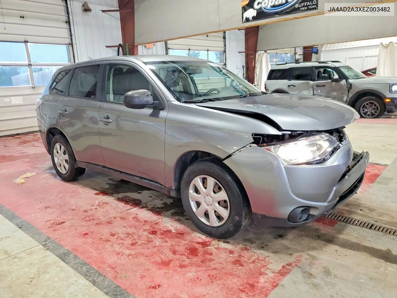 2014 Mitsubishi Outlander Es VIN: JA4AD2A3XEZ003482 Lot: 57995296