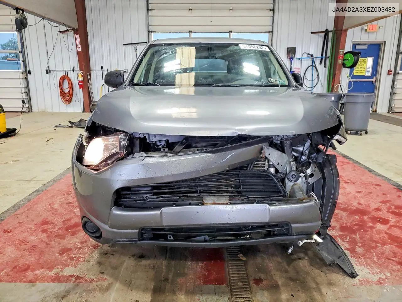 2014 Mitsubishi Outlander Es VIN: JA4AD2A3XEZ003482 Lot: 57995296