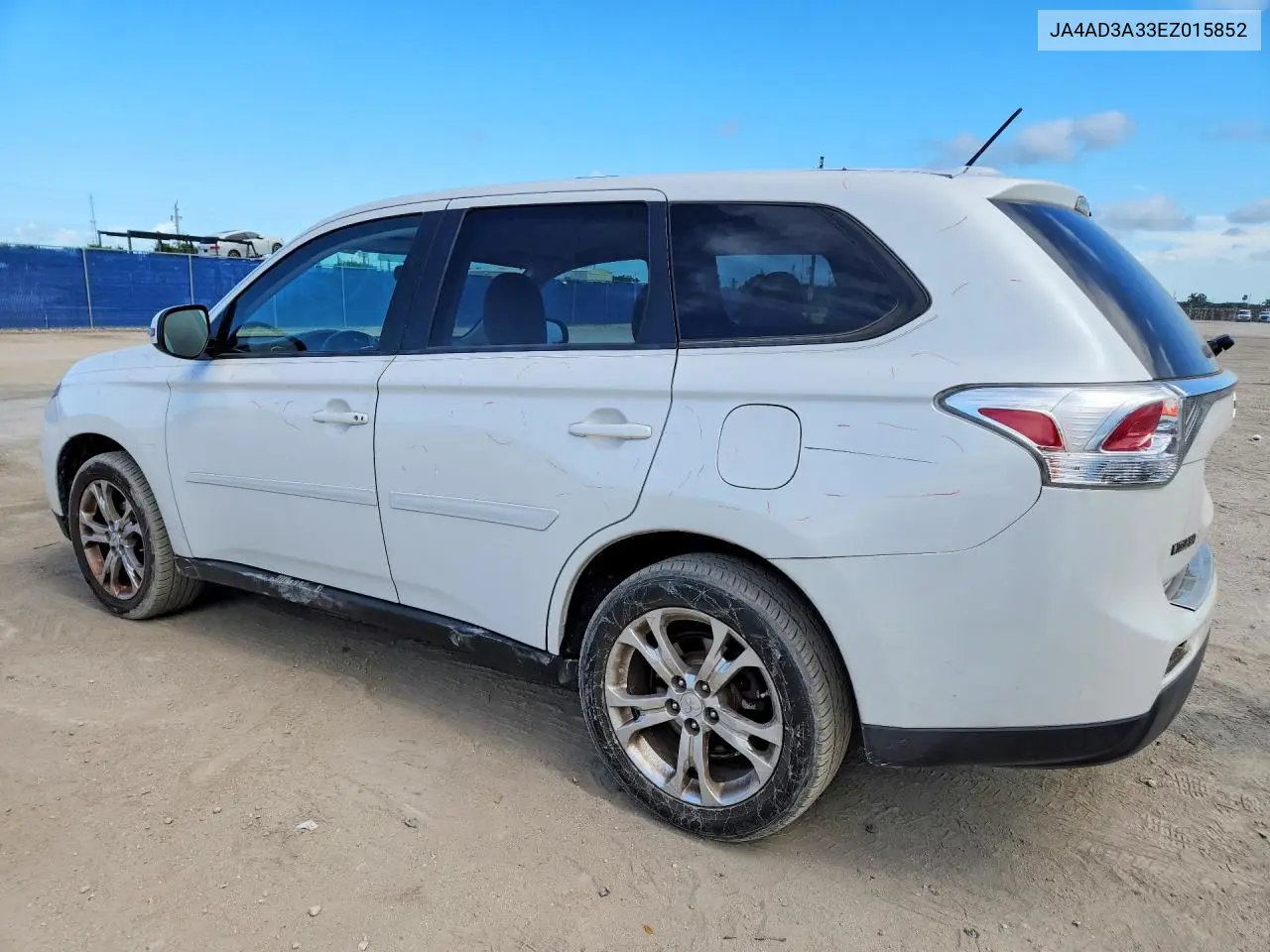 2014 Mitsubishi Outlander Se VIN: JA4AD3A33EZ015852 Lot: 58063666