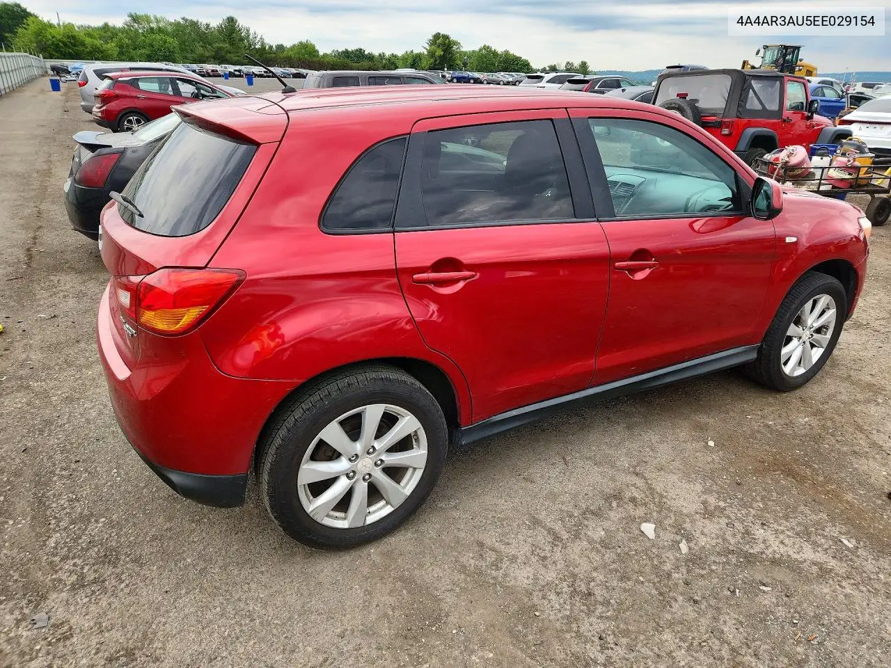 2014 Mitsubishi Outlander Sport Es VIN: 4A4AR3AU5EE029154 Lot: 58177136